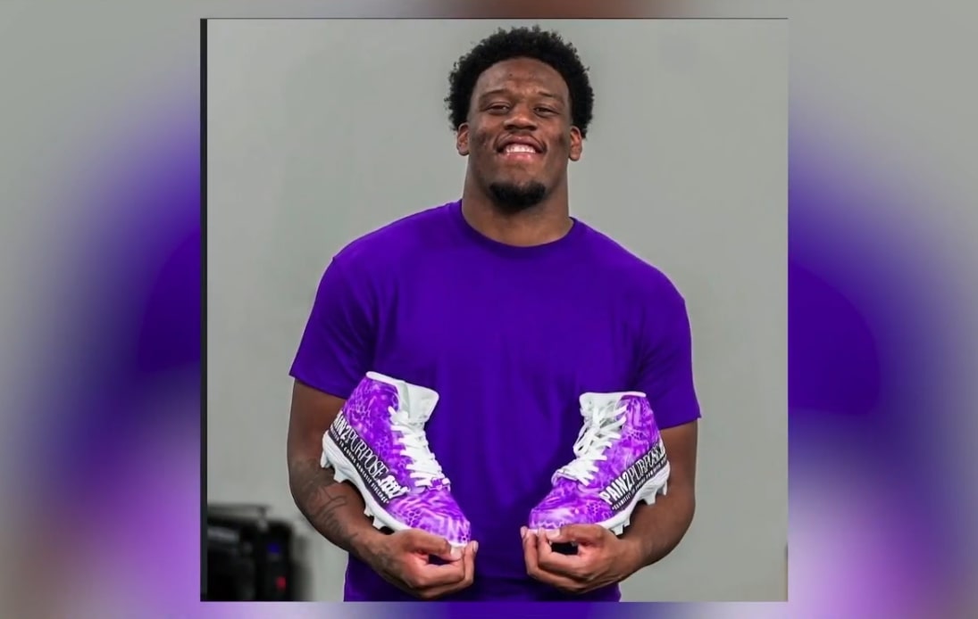 Bucs Rookie Spotlights Domestic Violence Advocacy After Mother's Story of Survival | Rooted in Progress