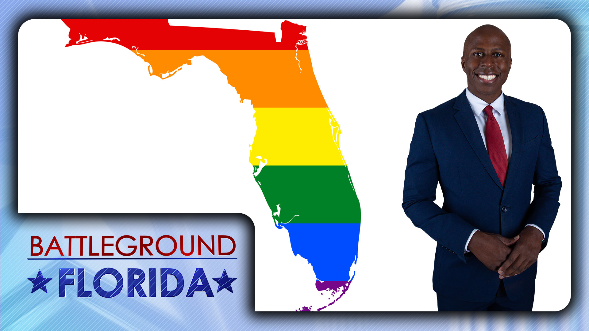 A discussion on 'Faith and Family Month' vs 'Pride Month' in Florida | Battleground Florida episode artwork