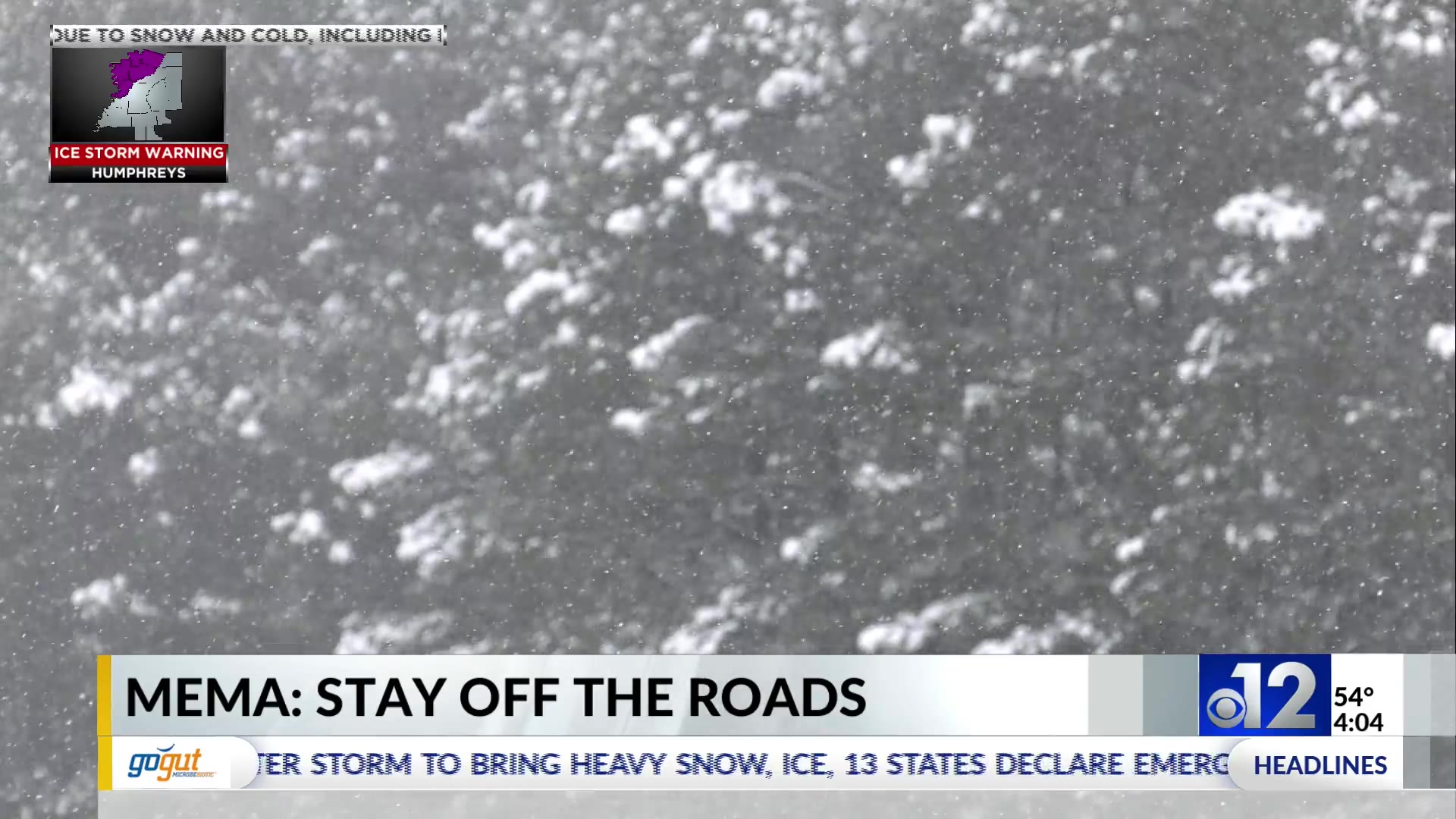 MEMA urges caution as winter storm approaches – WJTV