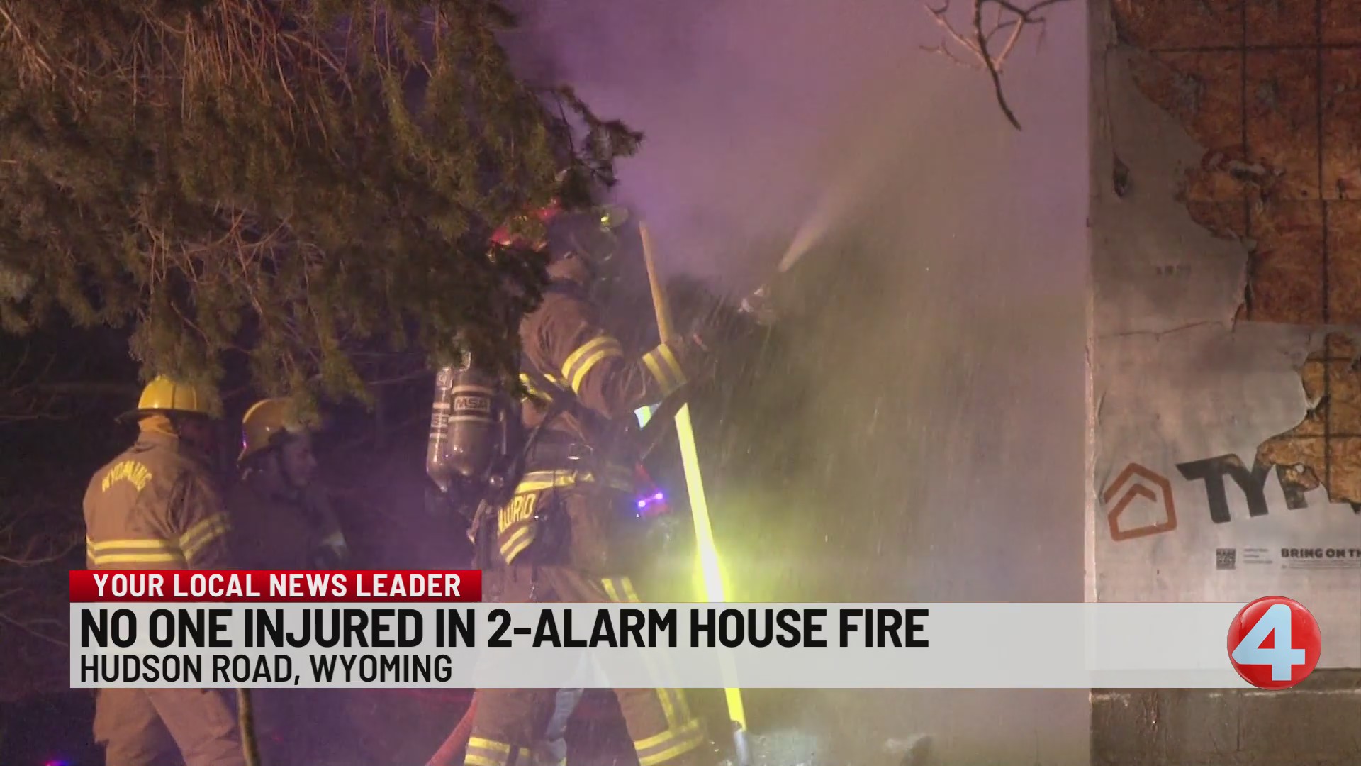 No one injured in 2-alarm house fire – News 4 Buffalo