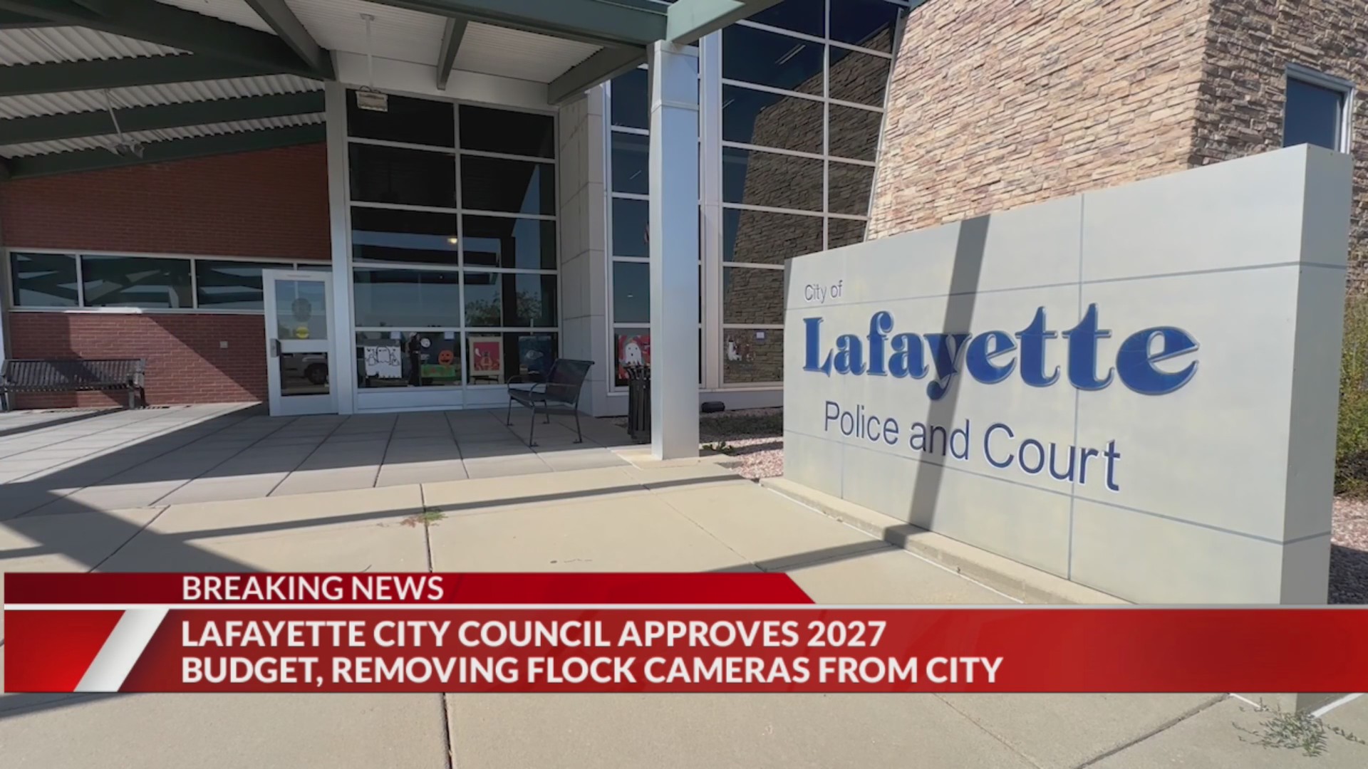 Pinpoint Point D Lafayette City Council unanimously votes to remove Flock cameras ...