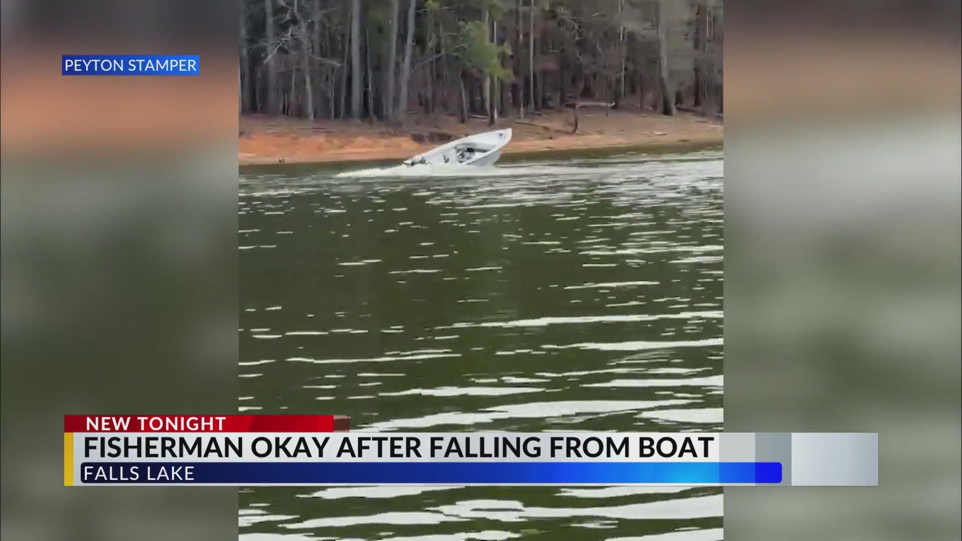 Empty Falls Lake boat runs in circles after Wake County man falls out ...