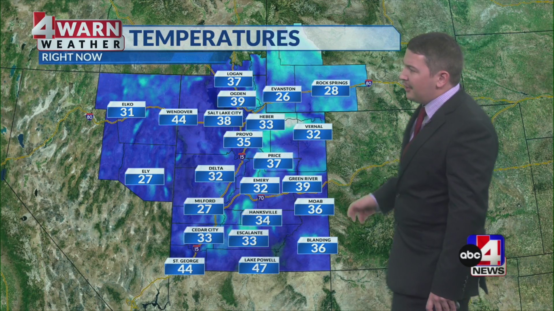 Drier conditions for Sunday with above average temperatures next week ...