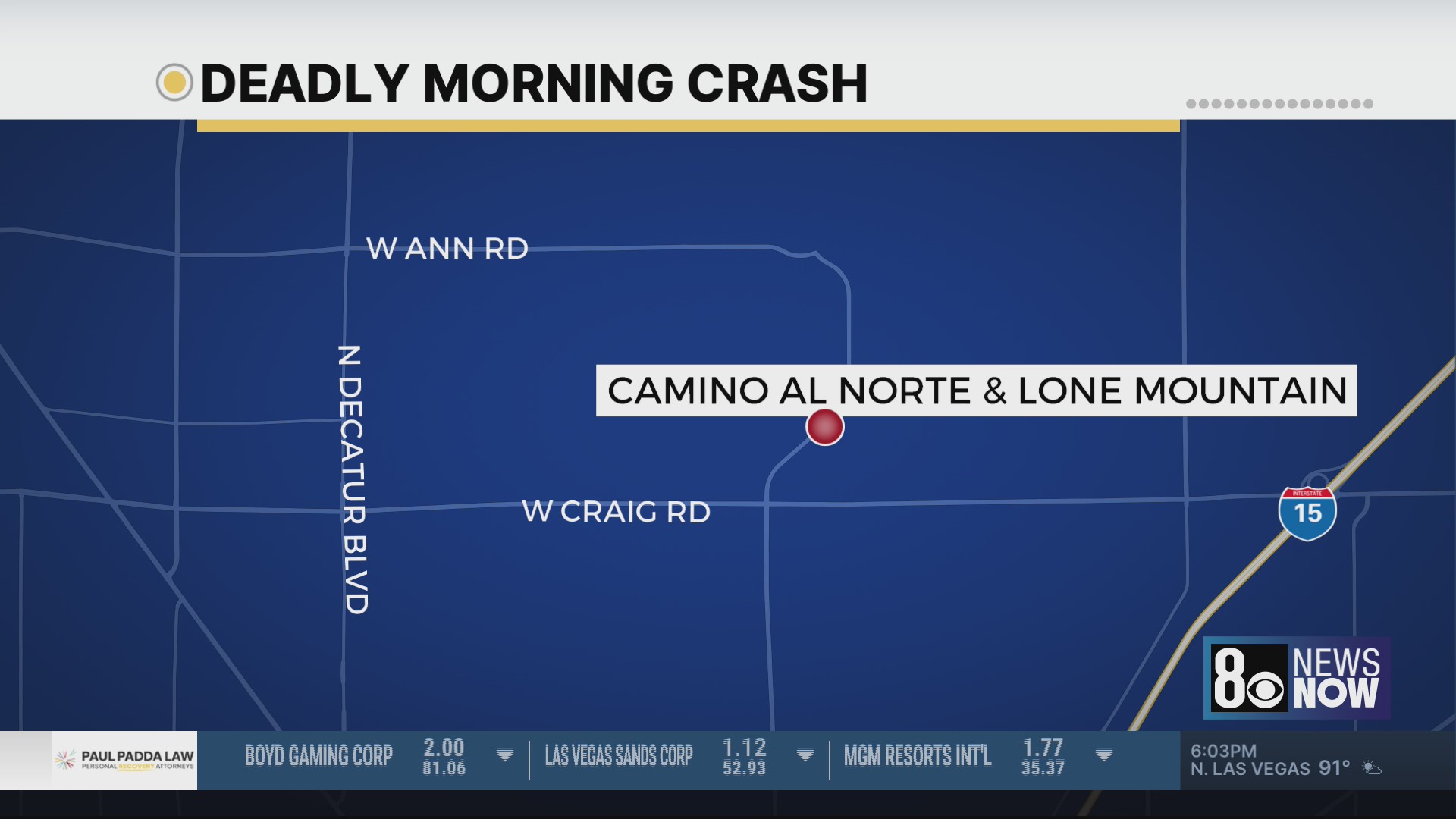 2 dead, 2 hospitalized in North Las Vegas crash; impairment suspected ...