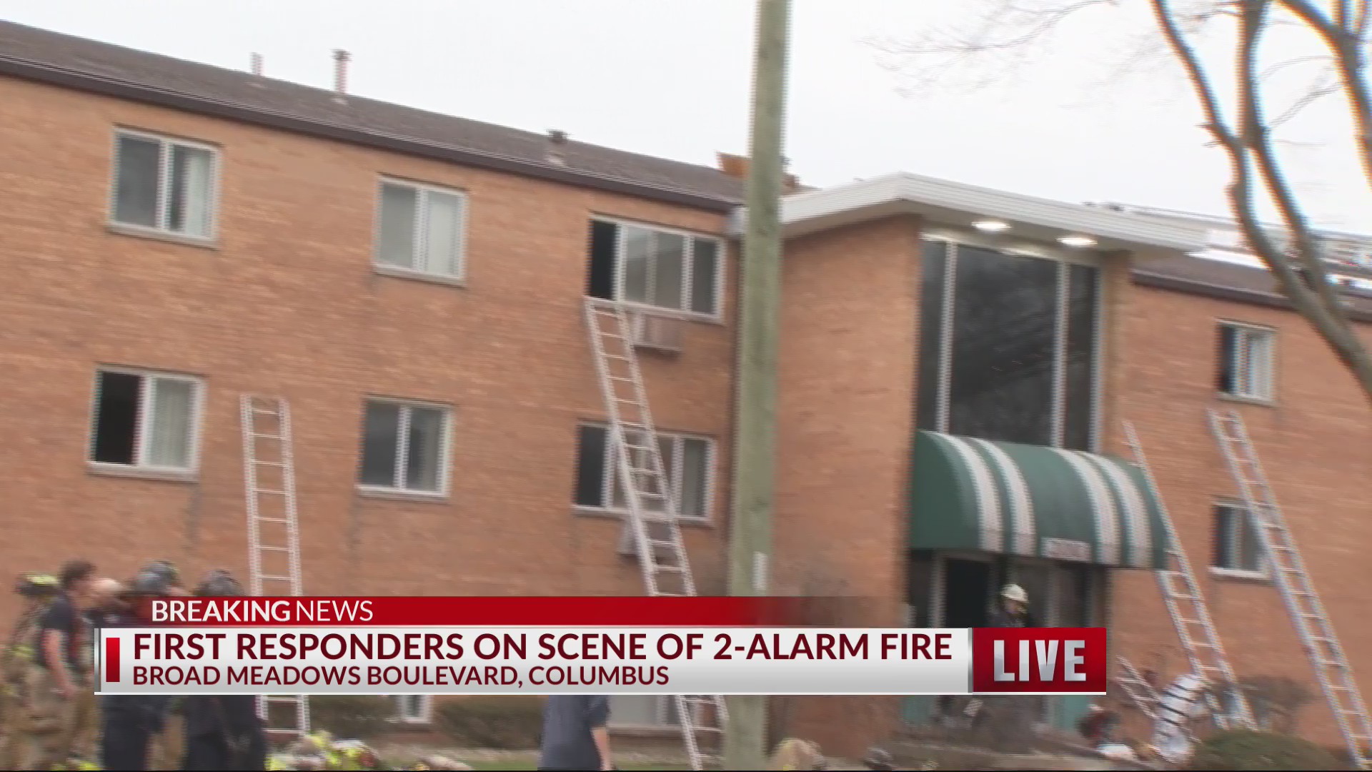Fire at north Columbus apartment building – NBC4 WCMH-TV