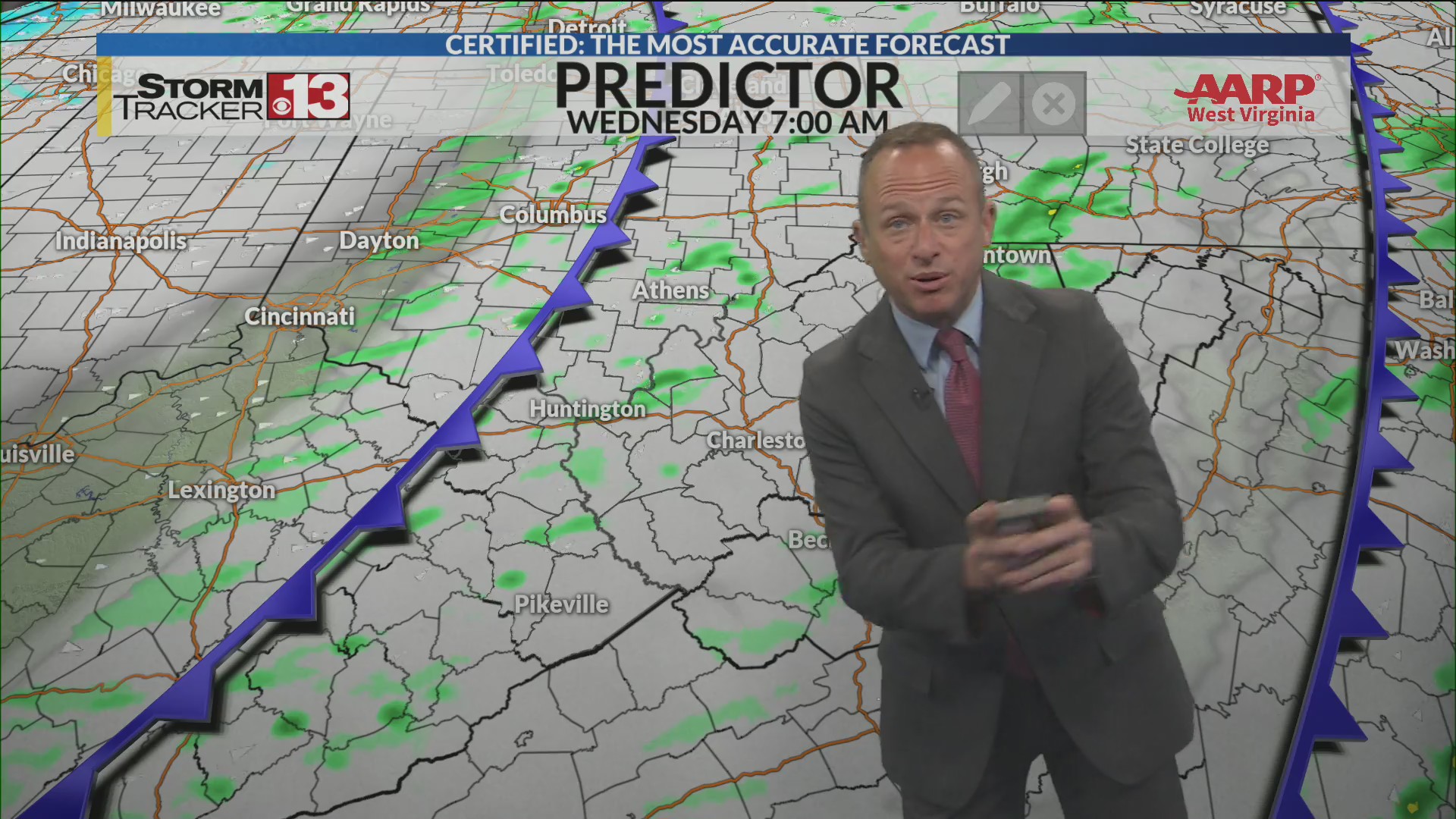 BIG TIME COLD moves in behind the rain! – WOWK 13 News
