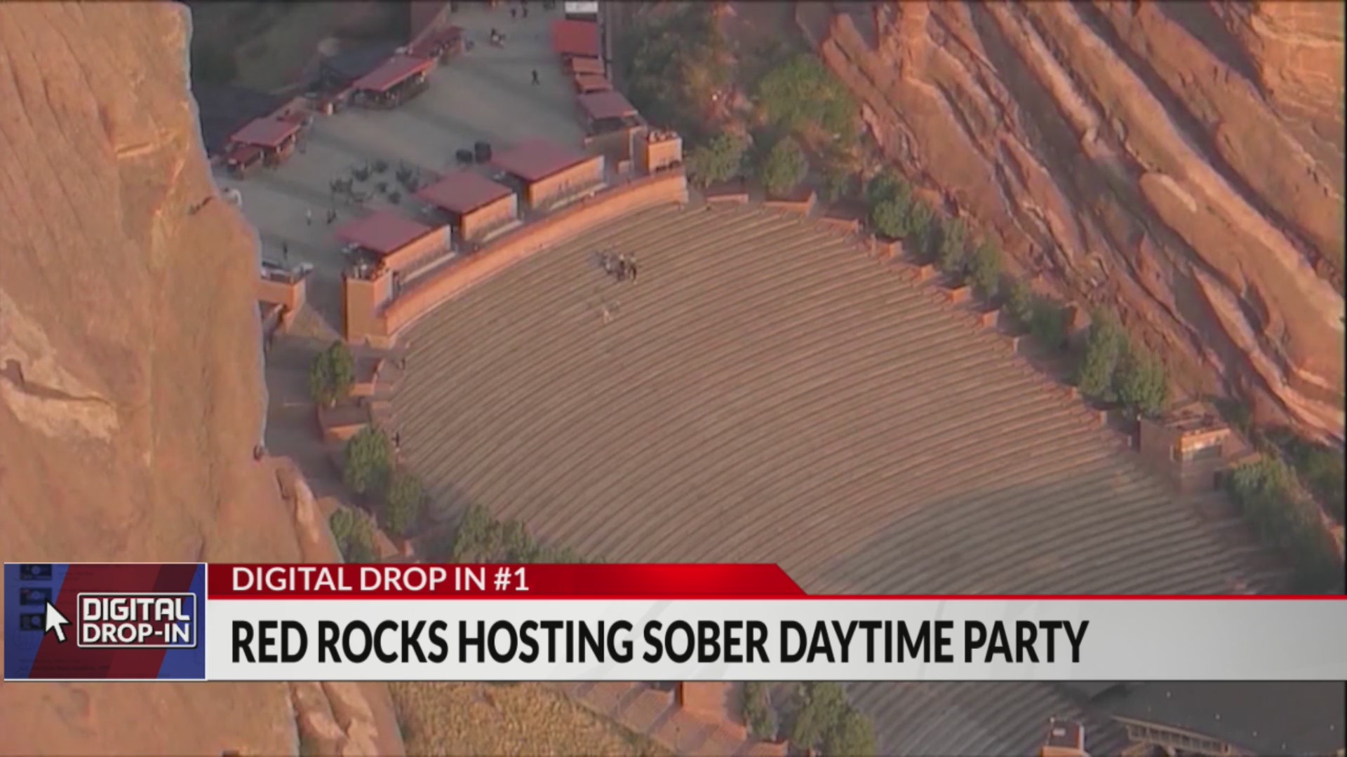 Red Rocks to host its 1st ever sober, daytime dance party – FOX31 Denver