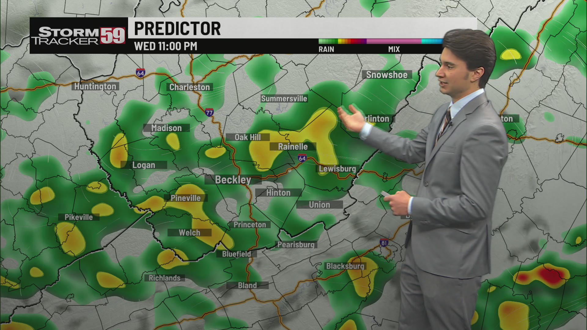 Soggy Conditions Throughout the Day with a Few Storms this Afternoon – WVNS