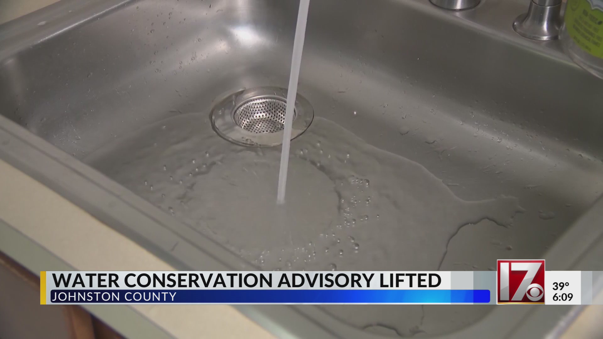 Water conservation advisory lifted in Johnston County – CBS17.com