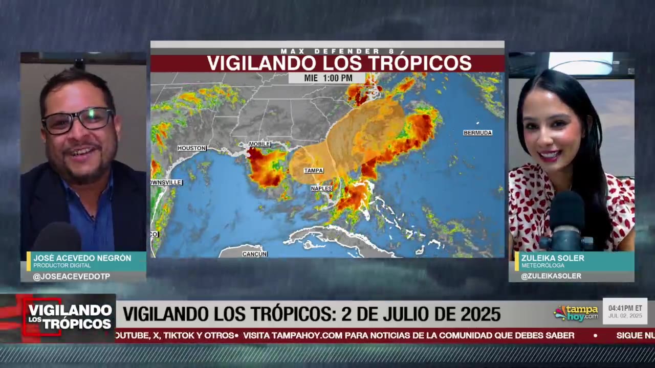 Vigilando los Trópicos: Monitoreando un área de interés en los trópicos