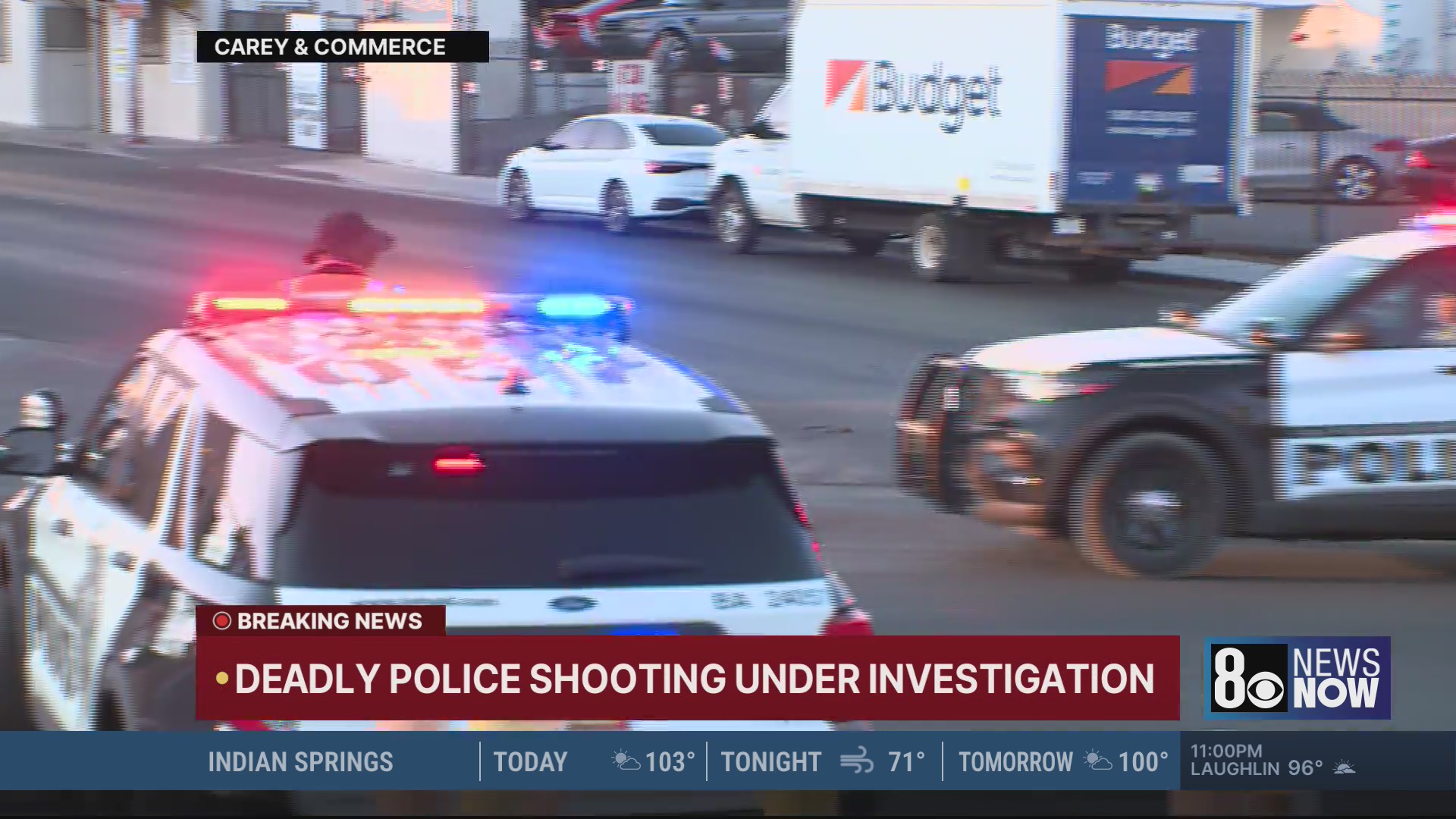 Stolen vehicle pursuit ends in deadly Las Vegas police shooting – KLAS