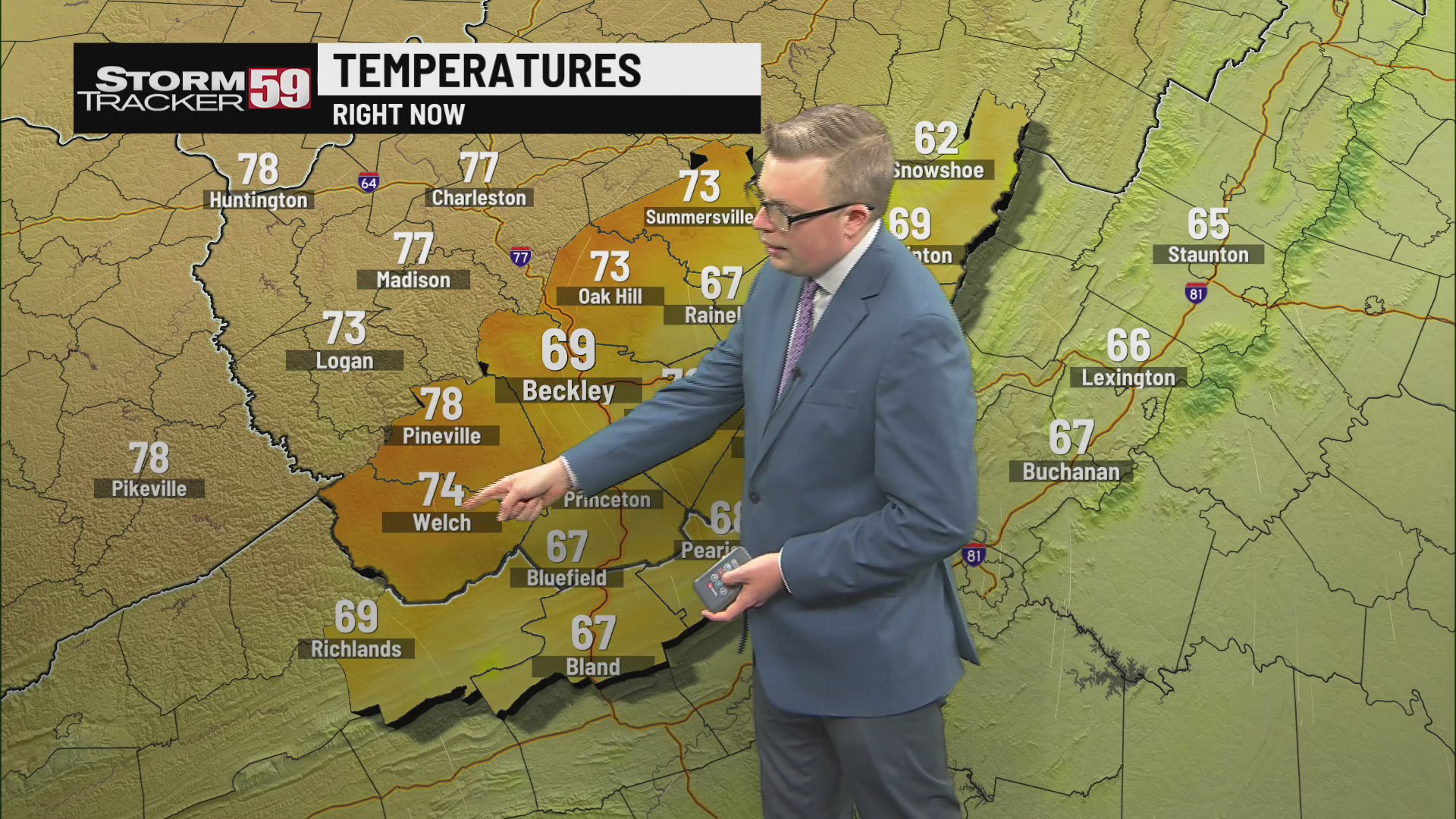 Temperatures continue to climb as the weekend approaches – WVNS