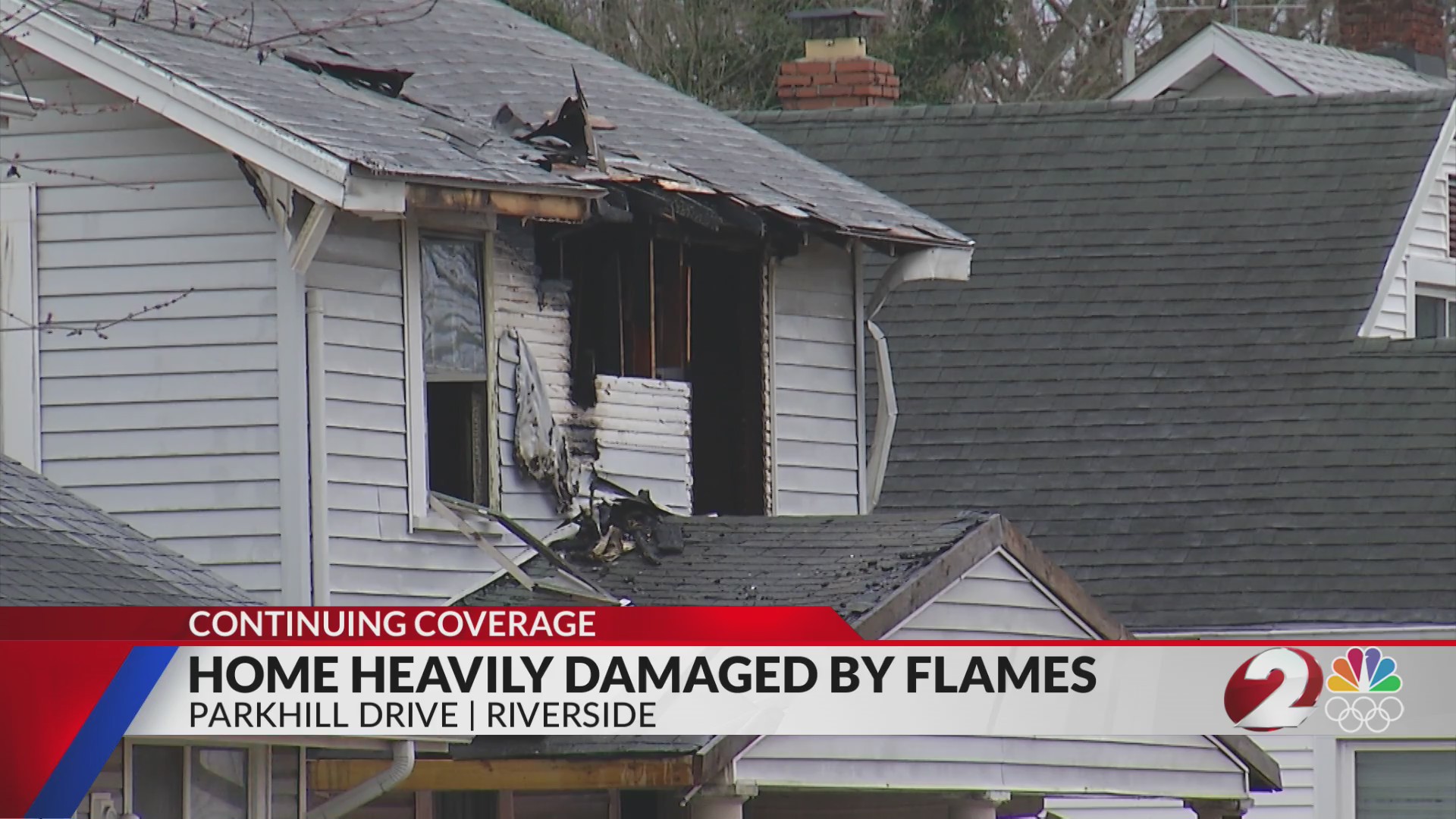 Home in Riverside heavily damaged by flames – WDTN.com
