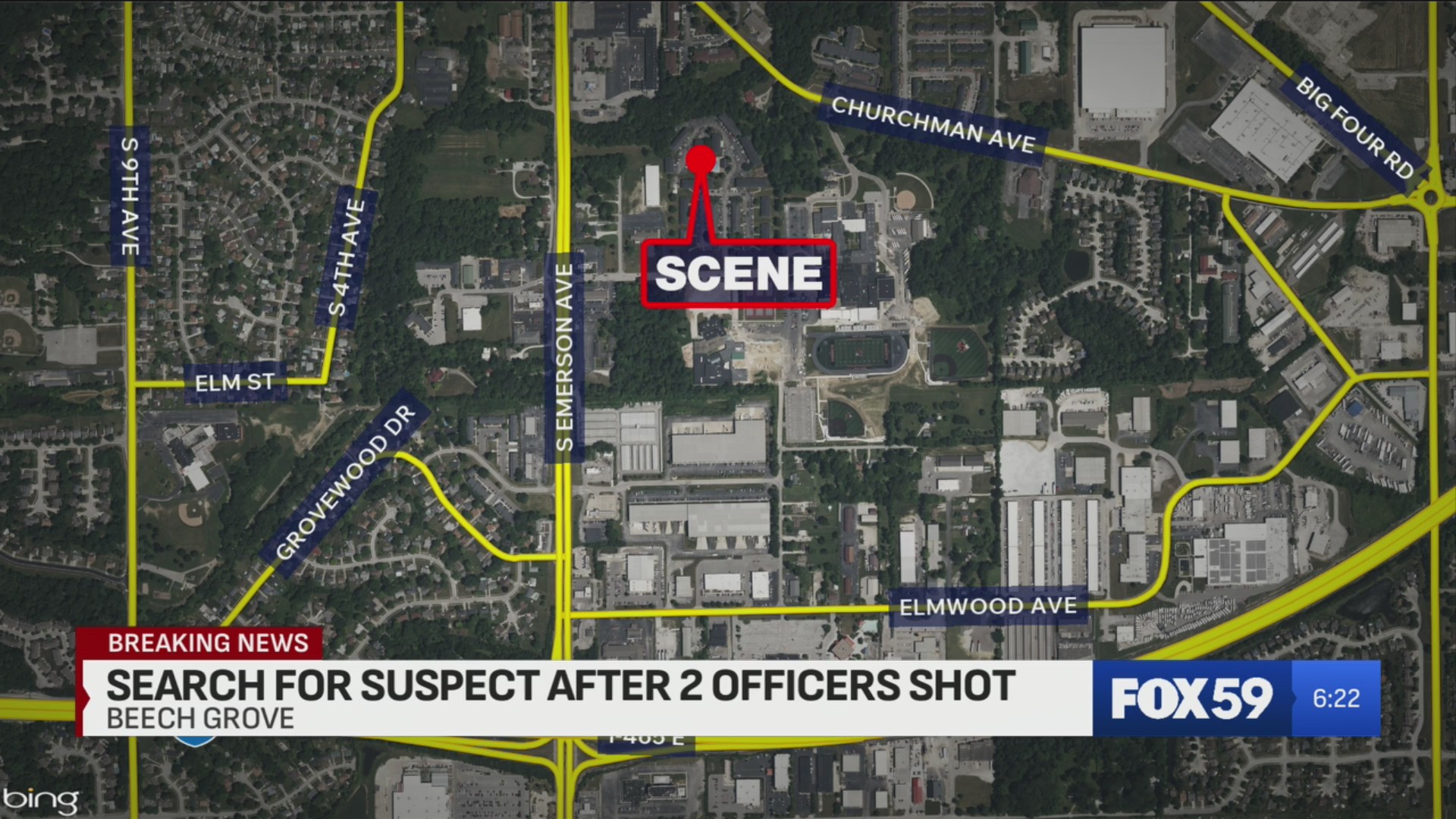 2 officers shot, armed suspect on the run after ‘incident’ in Beech ...