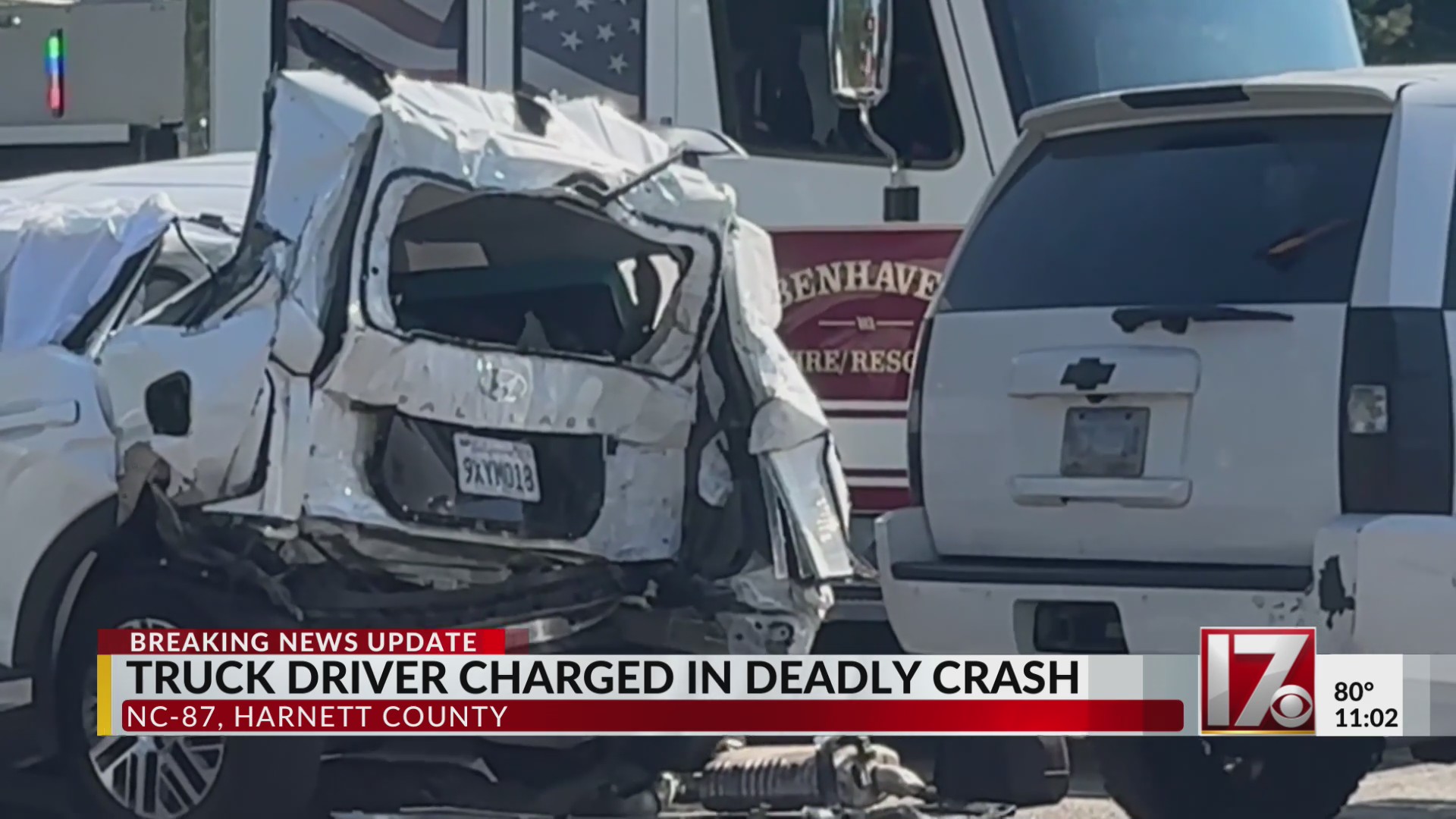 Semi truck driver charged in crash that killed child in Harnett County ...