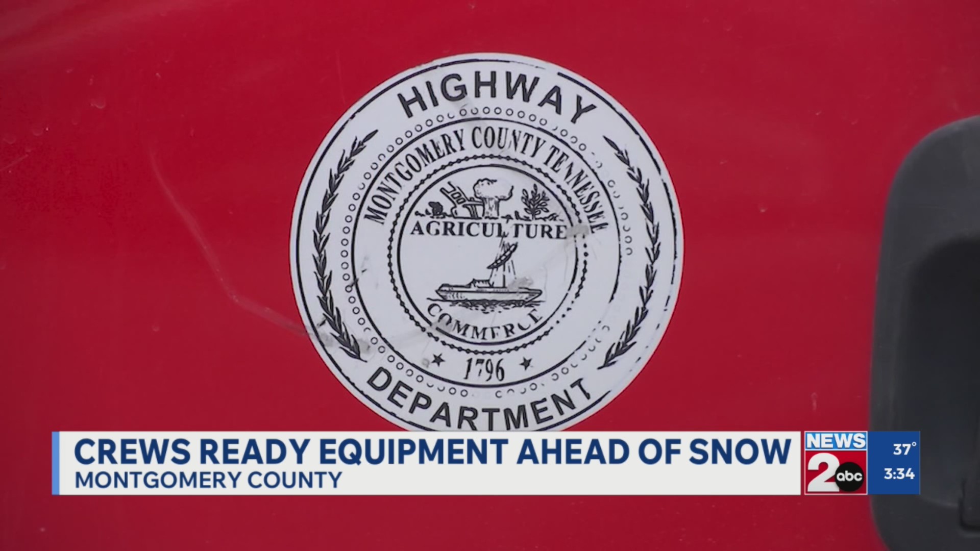 Montgomery County crews prepare equipment ahead of snow – WKRN News 2