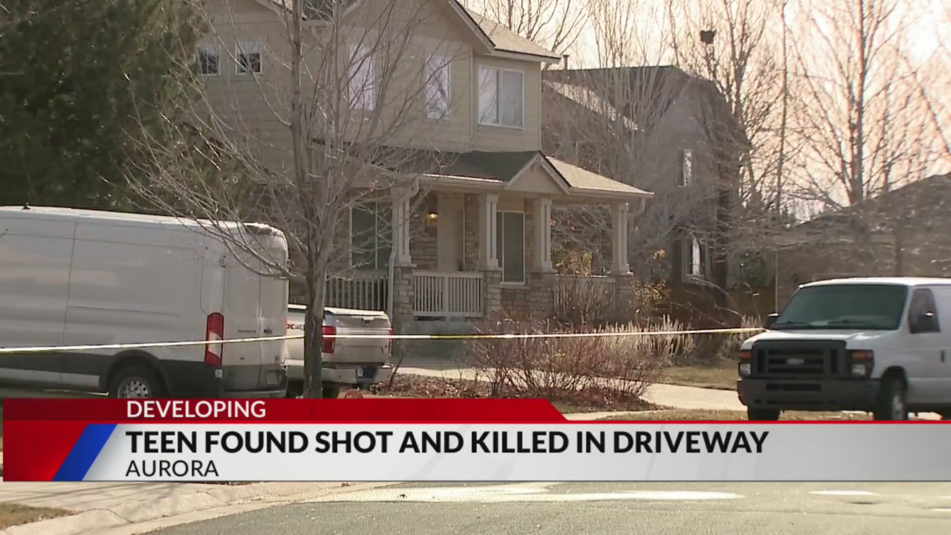 Teen found shot and kill in driveway in Aurora – FOX31 Denver
