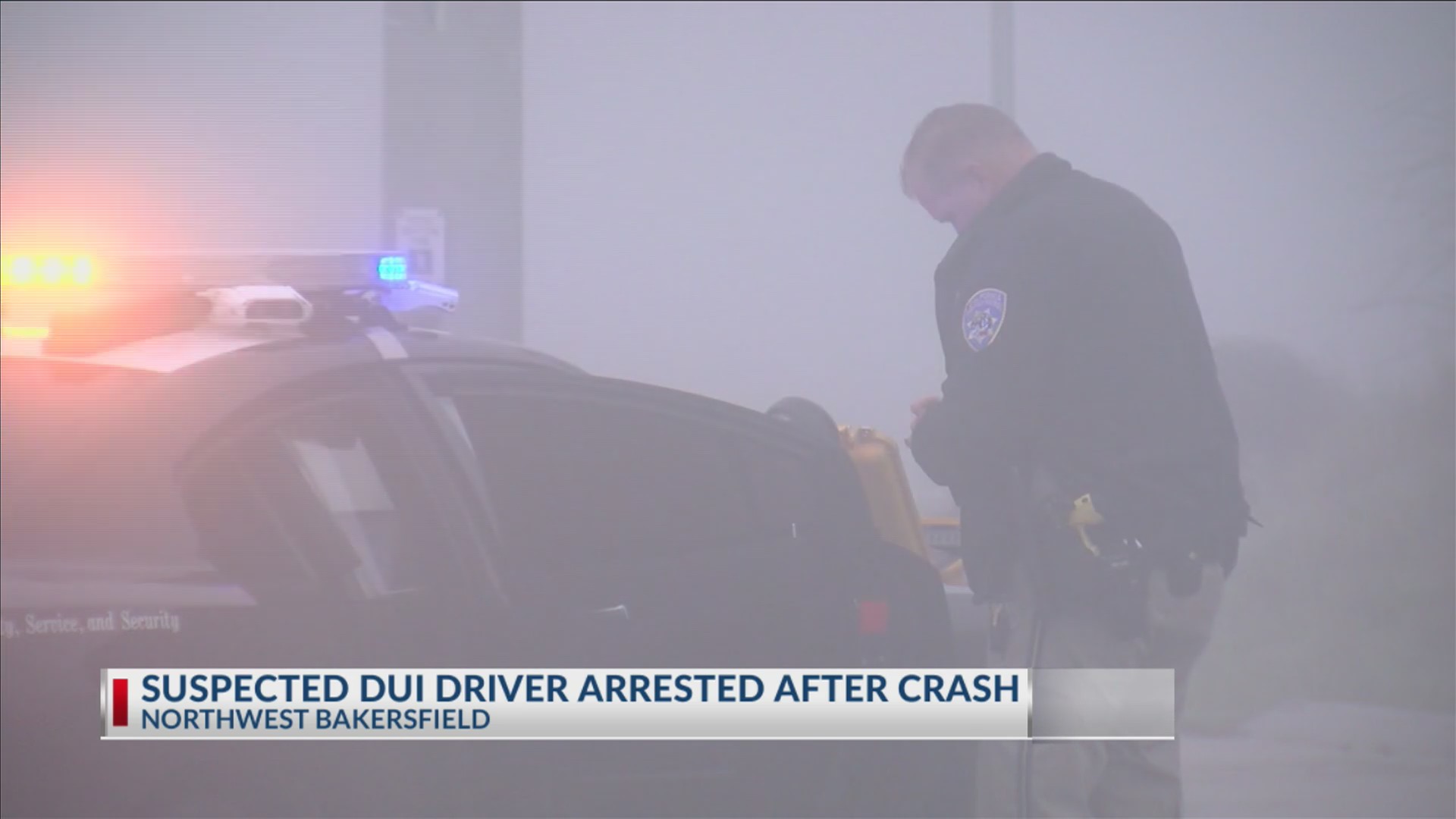 Suspected DUI driver arrested after crash in northwest Bakersfield ...