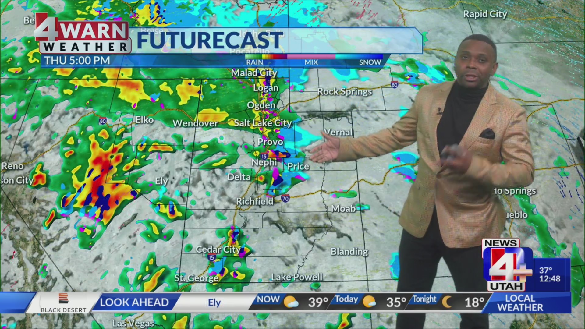 Valley rain and pockets of freezing rain, and high mountain snow to ...
