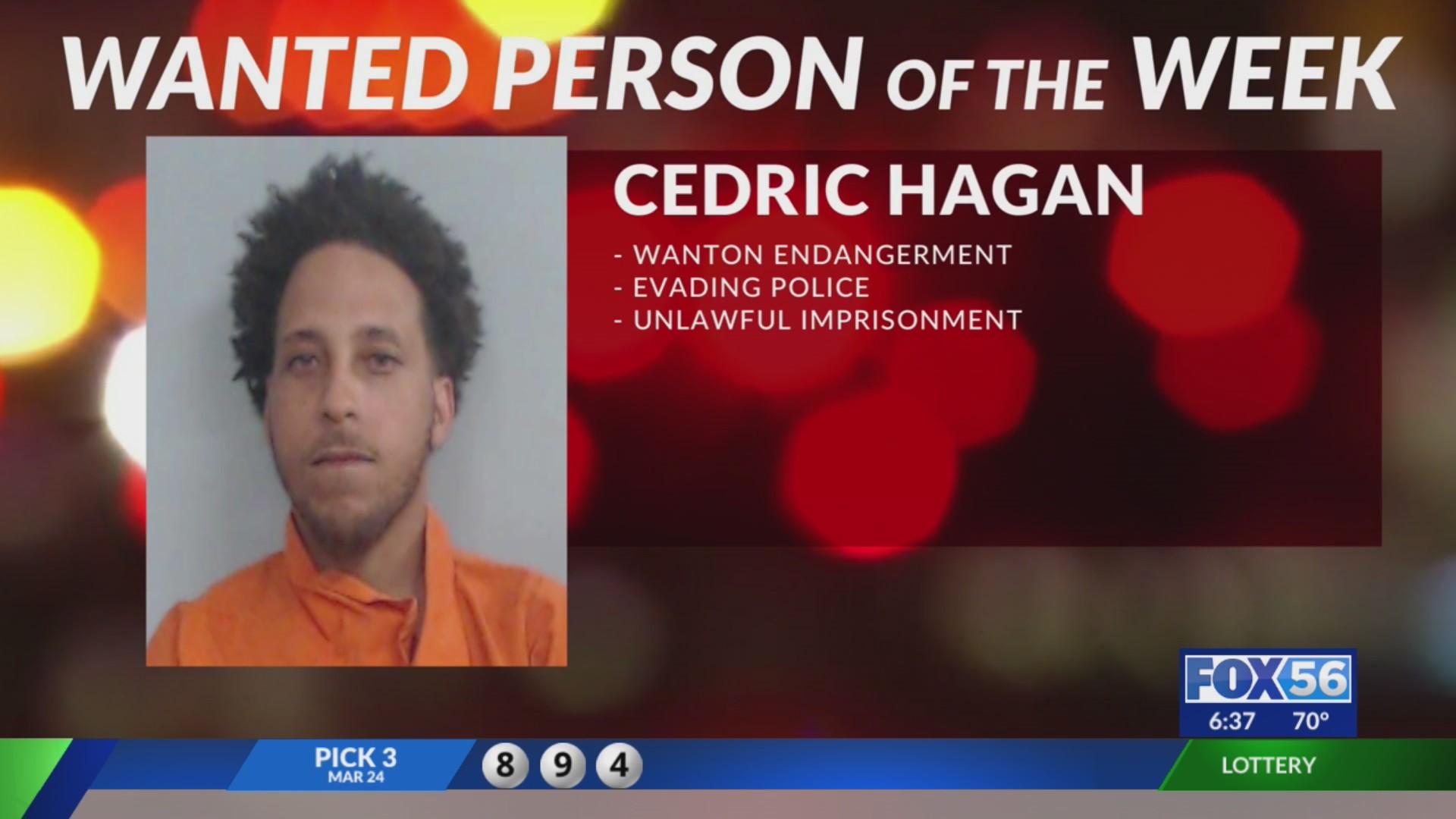 Lexington man wanted on several wanton endangerment charges – FOX 56 News