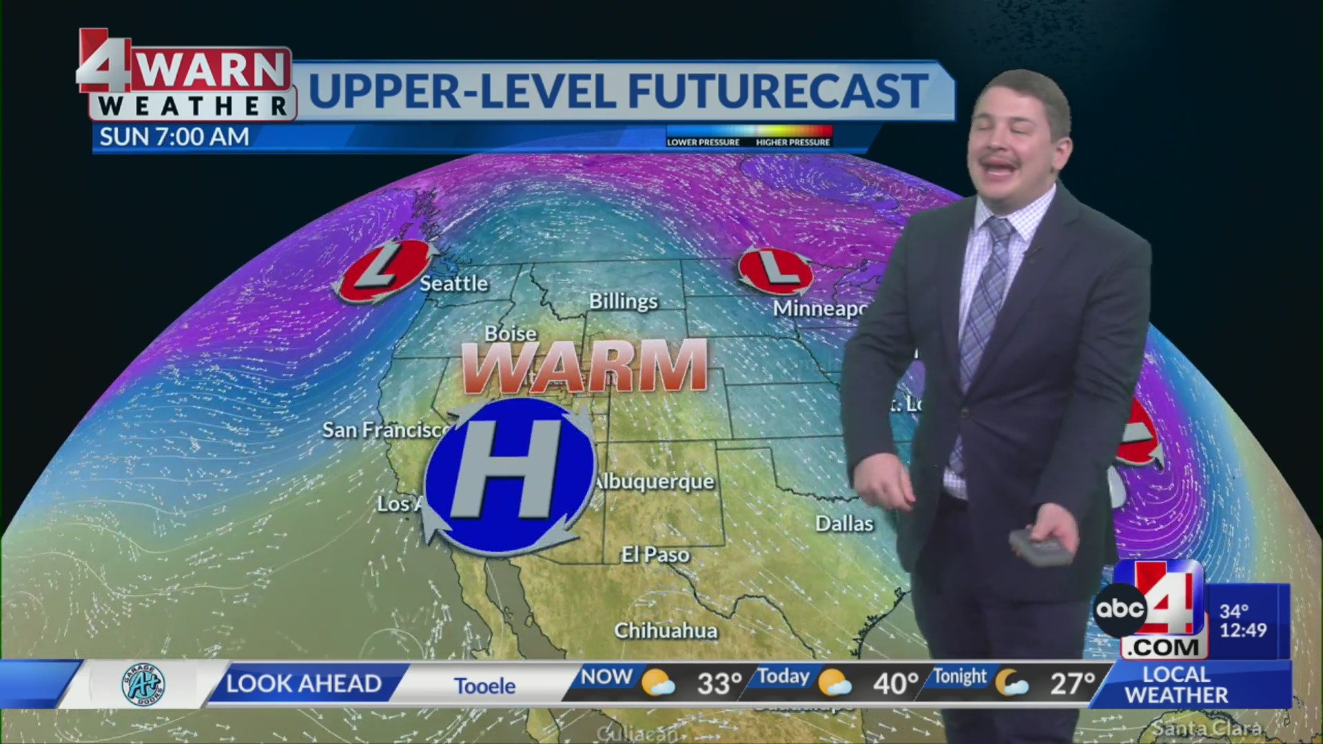Warming trend heading into the weekend with dry conditions – ABC4 Utah