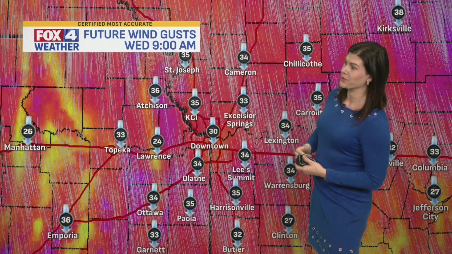 FOX4 Forecast: Temperatures tumble – FOX 4 Kansas City WDAF-TV | News ...