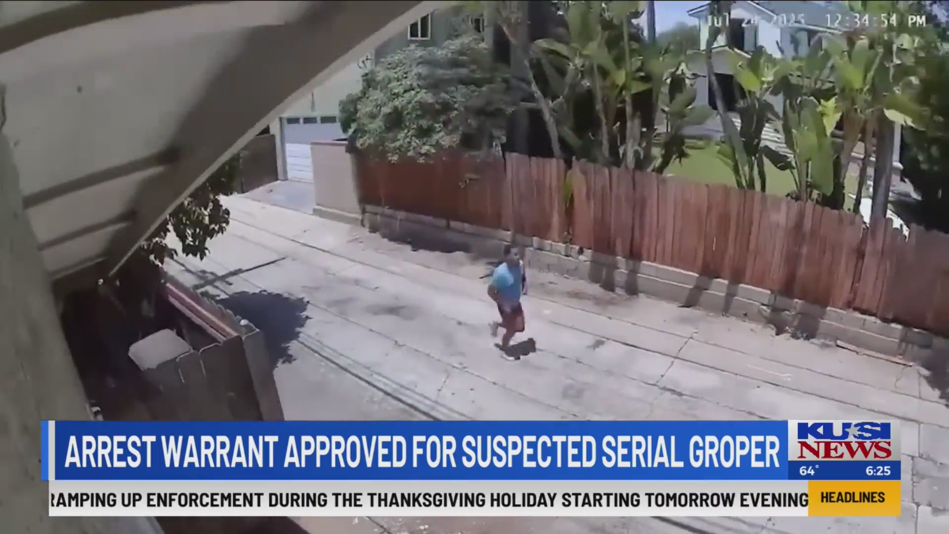 Arrest warrant issued for serial groper – FOX 5 San Diego & KUSI News
