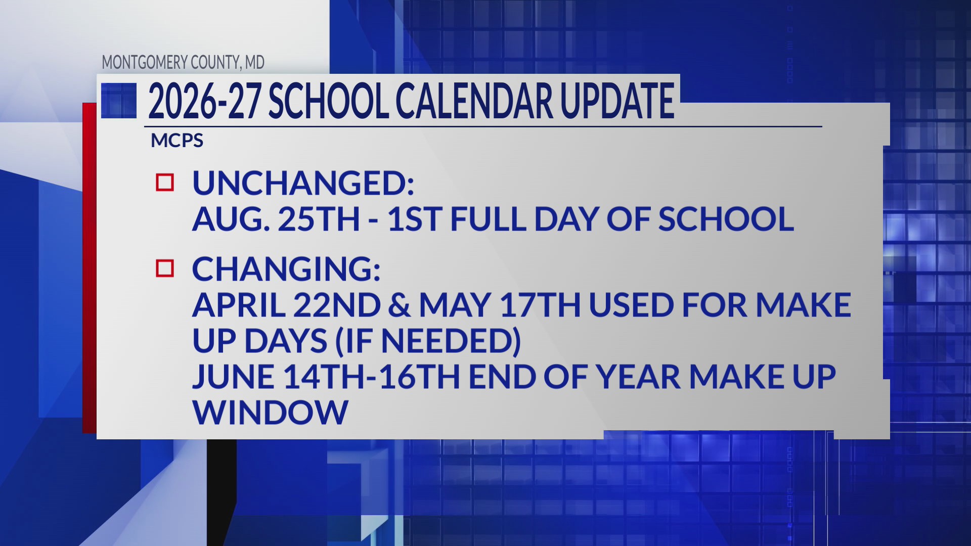 Mcps Schedule 2027 23
