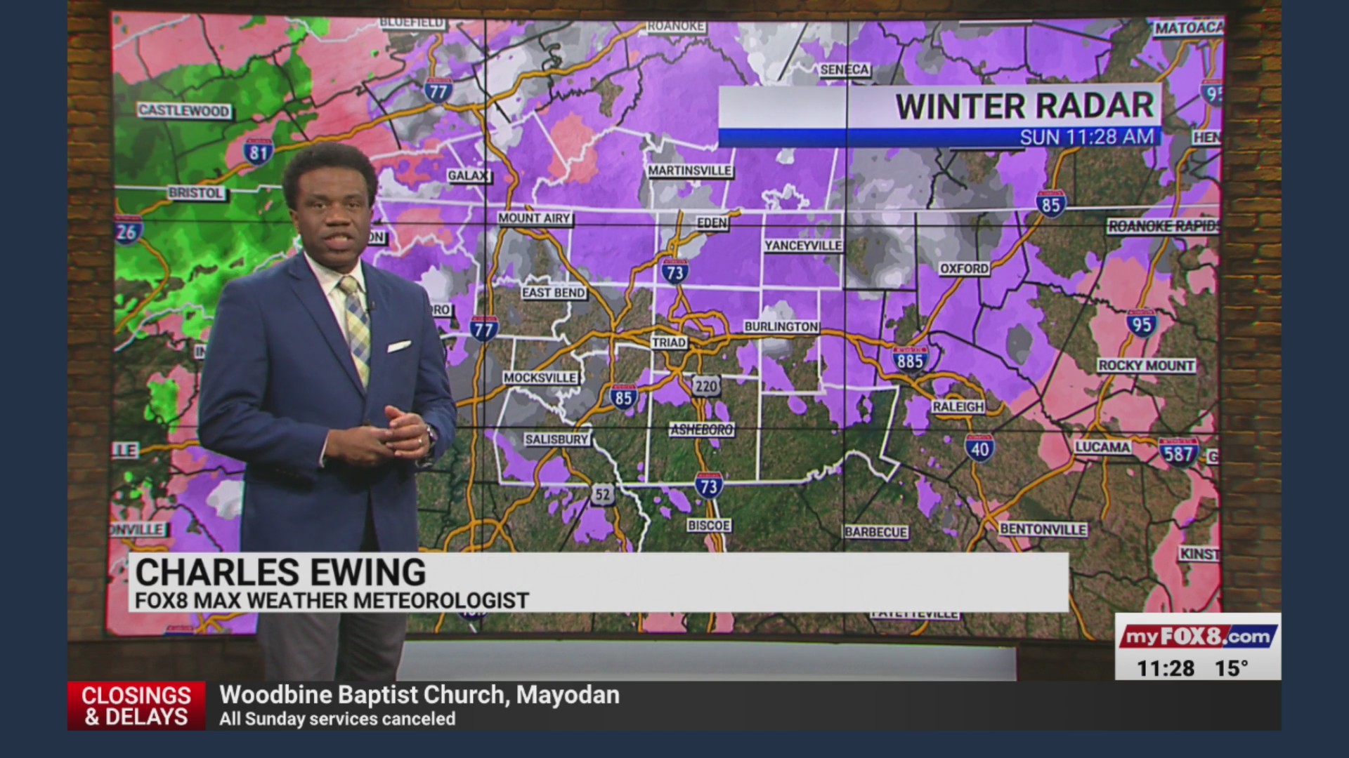 Winter Weather Forecast | 11:28 a.m. Jan. 25 – FOX8 WGHP
