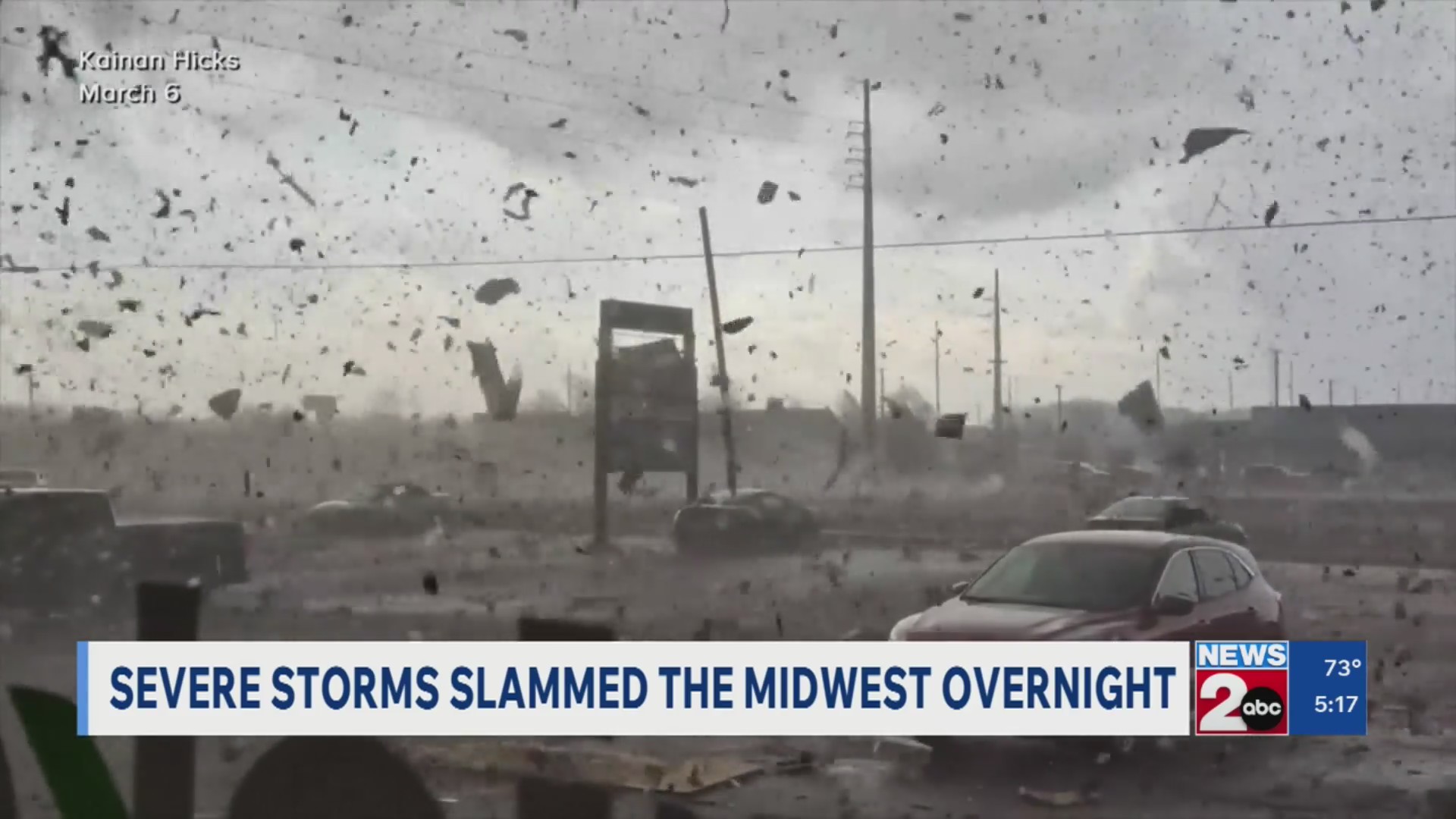 Severe storms slammed the Midwest overnight – WKRN News 2