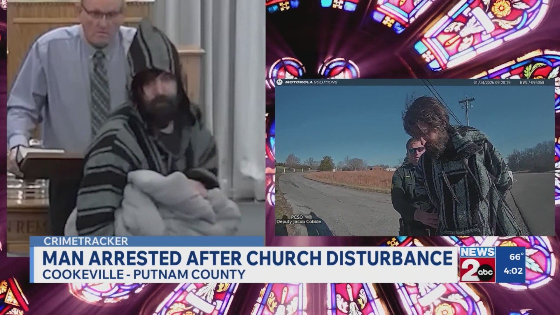 Man arrested following disturbance at Putnam County church – WKRN News 2