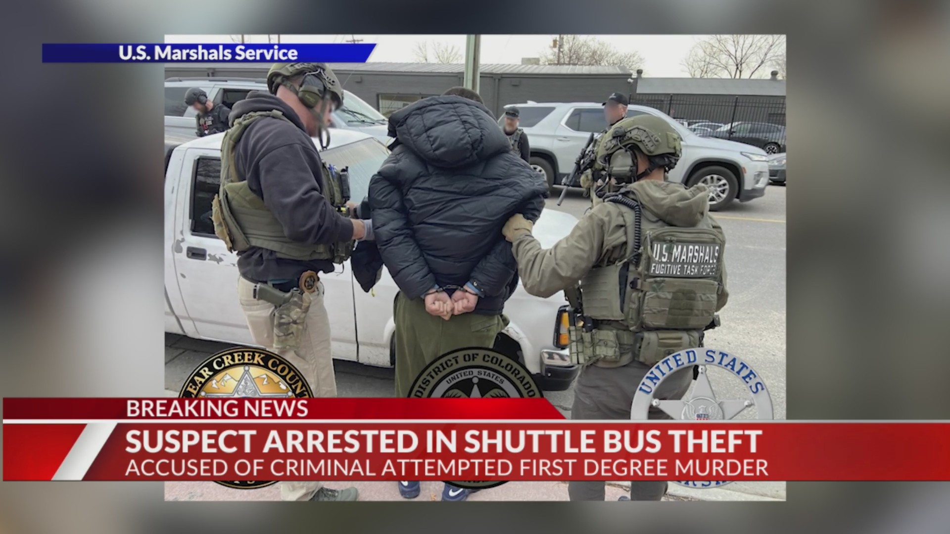 Suspect arrested in shuttle bus theft – FOX21 News Colorado