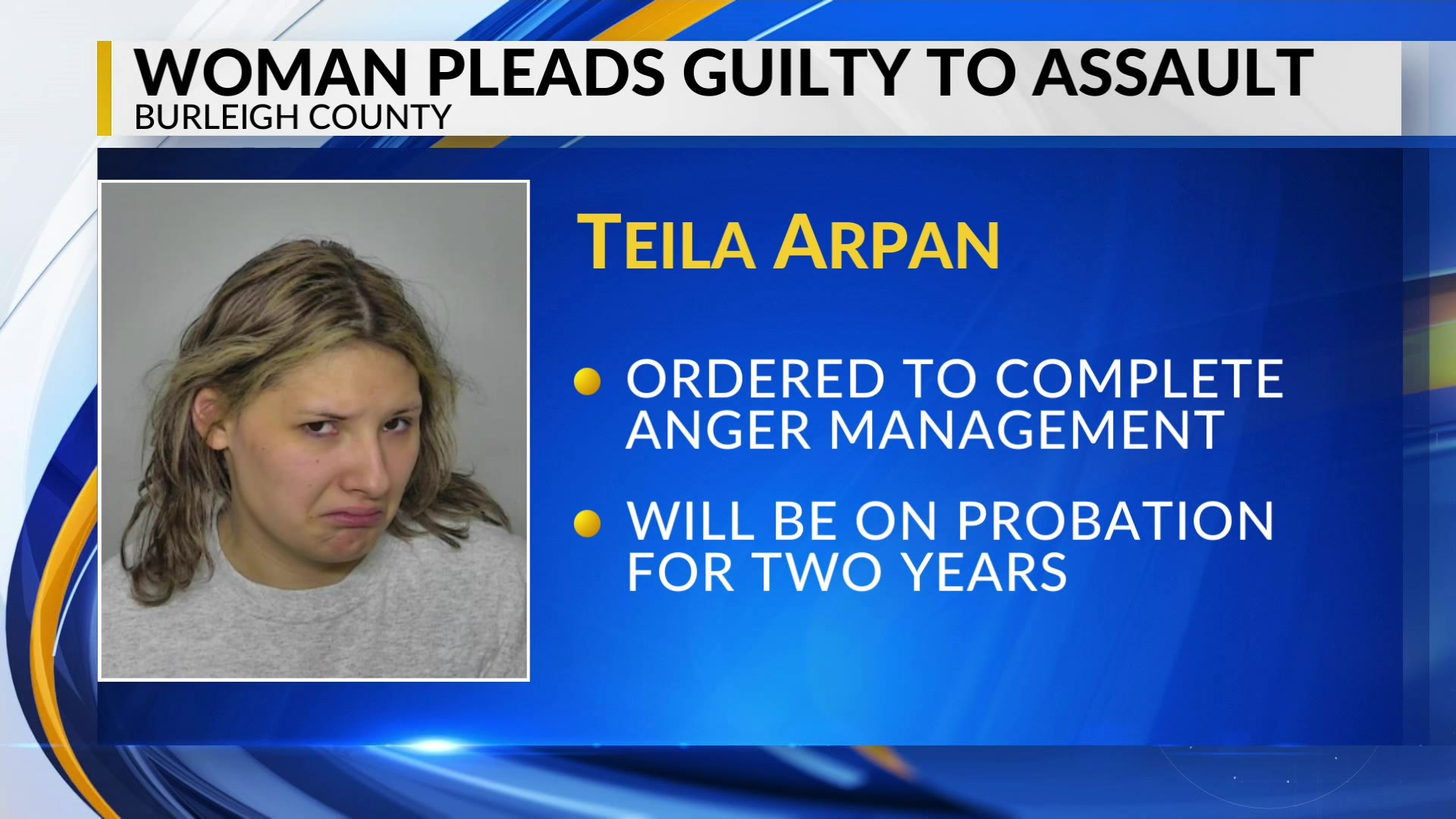 Bismarck woman pleads guilty to assaulting emergency personnel – KX NEWS