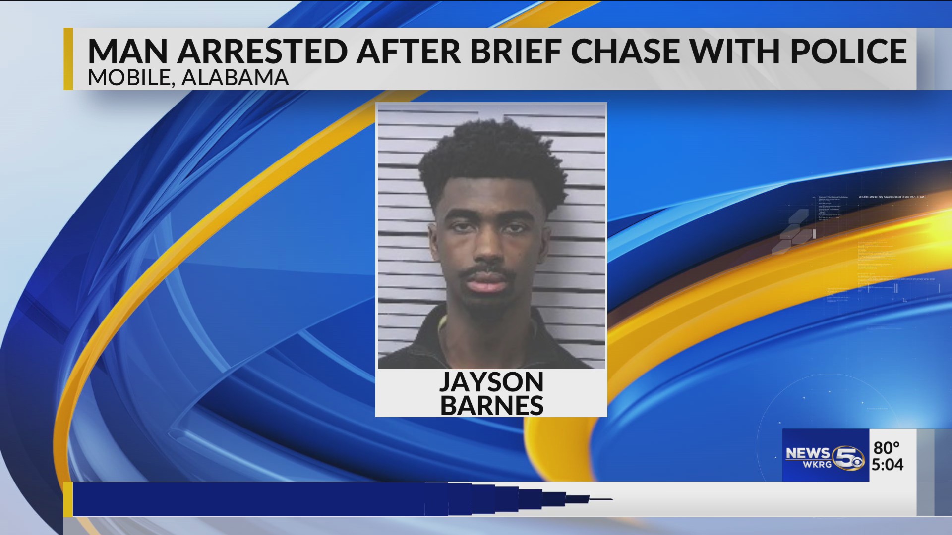 Man arrested after police chase while infant in car – WKRG News 5