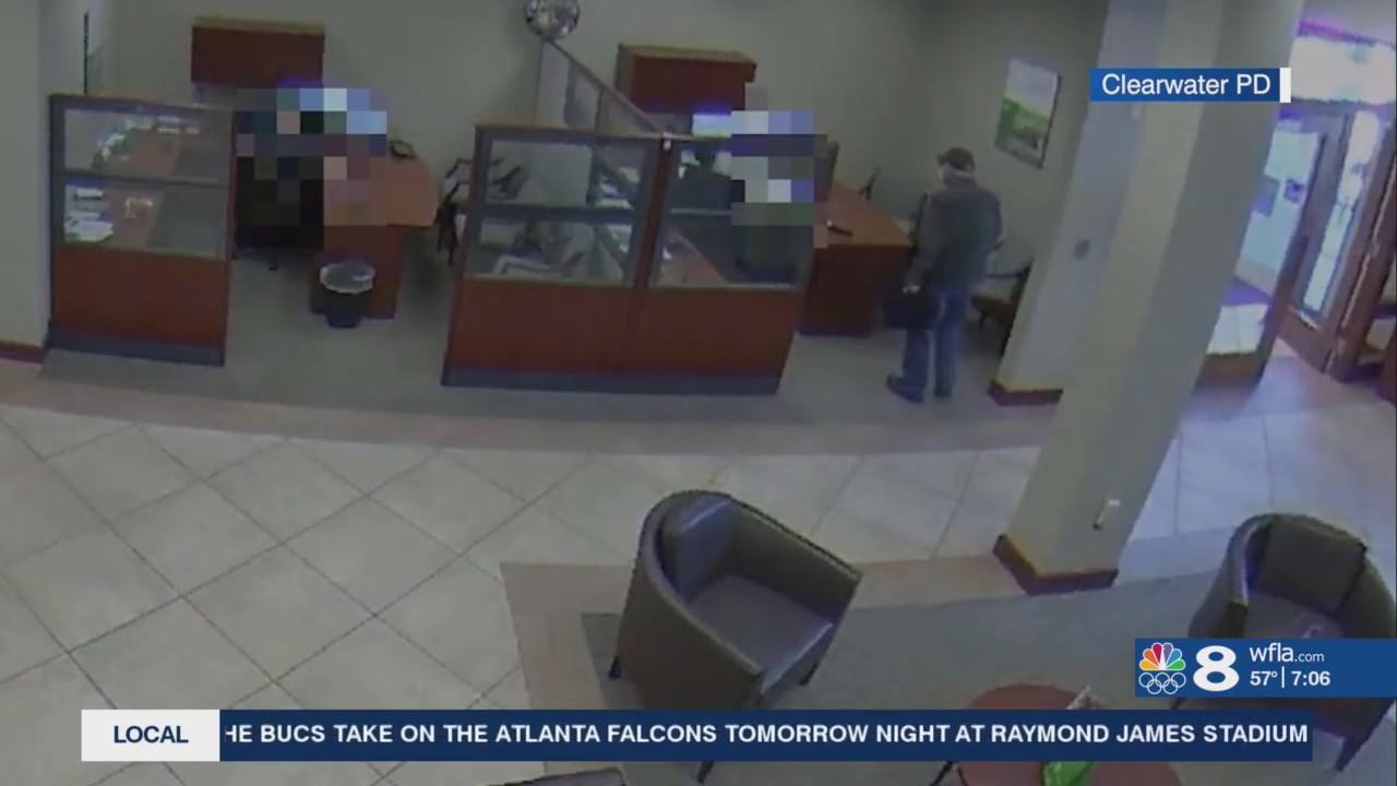 Clearwater police search for serial bank robber – WFLA