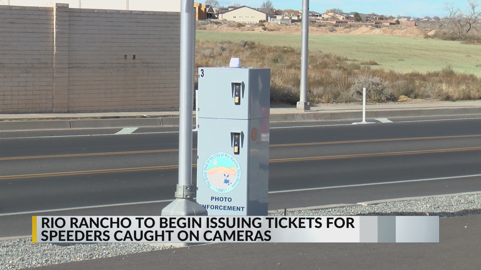 Rio Rancho to begin issuing tickets for speeders caught on cameras ...