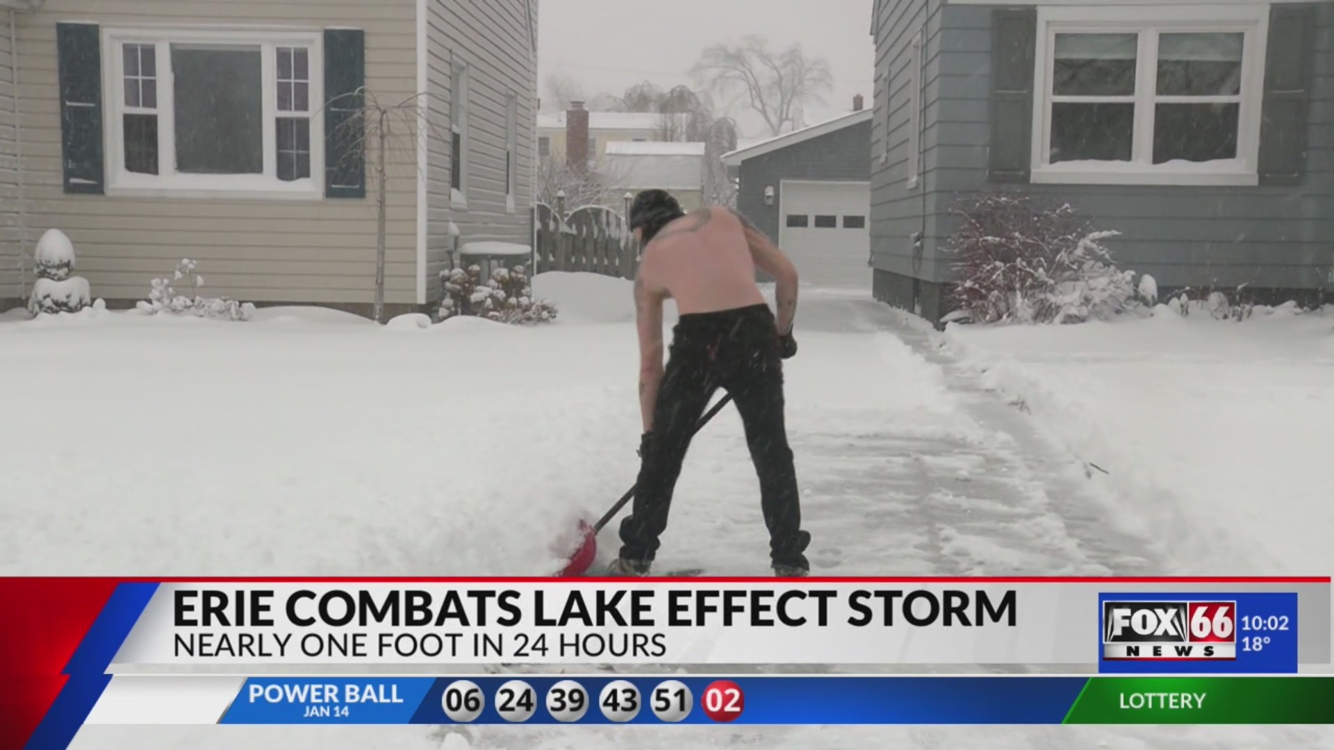 Erie residents combat heavy lake effect snow once again – WJET/WFXP ...
