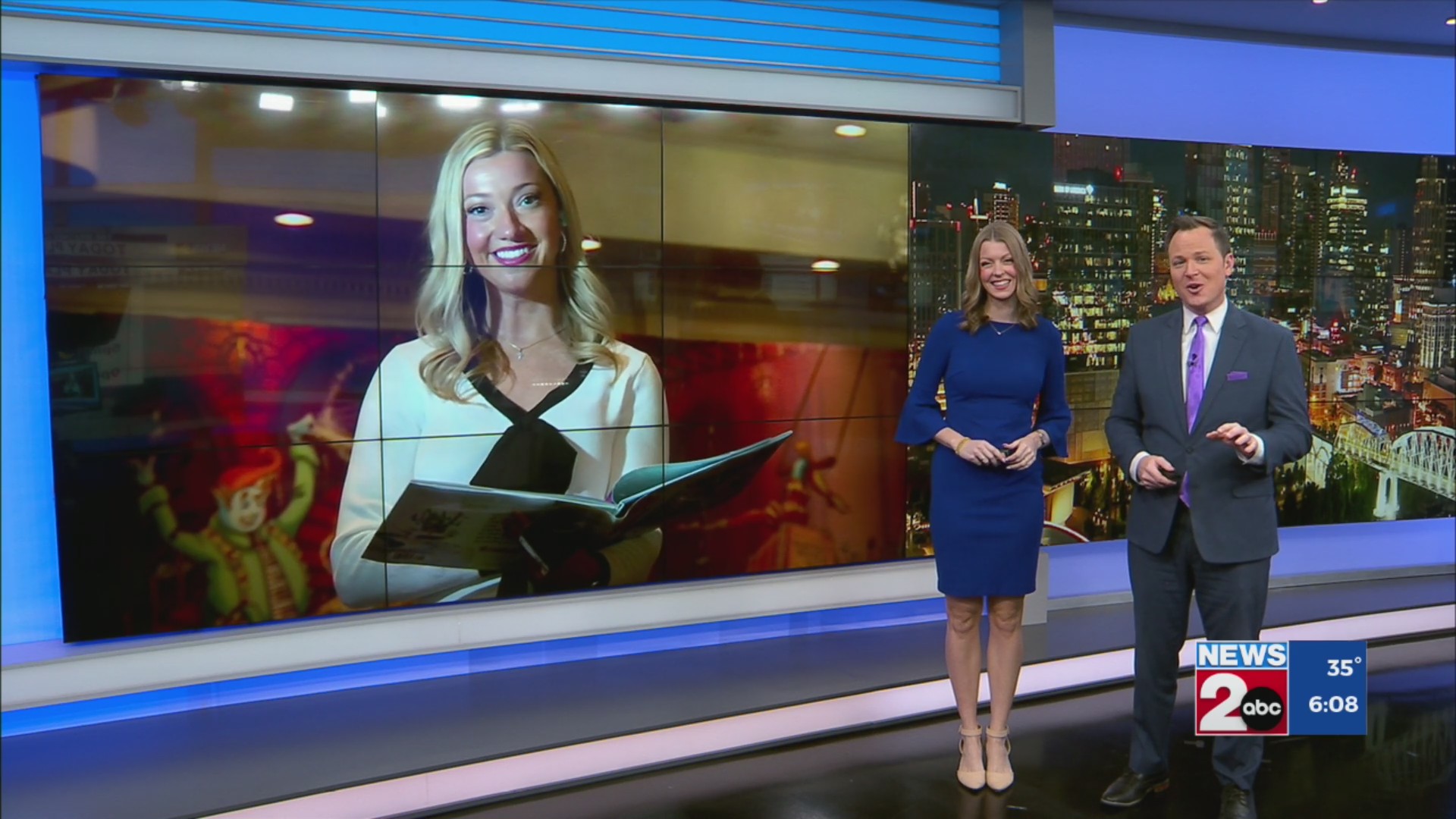 Shelby visits “Pomp, Snow, and Circumstance!” – WKRN News 2