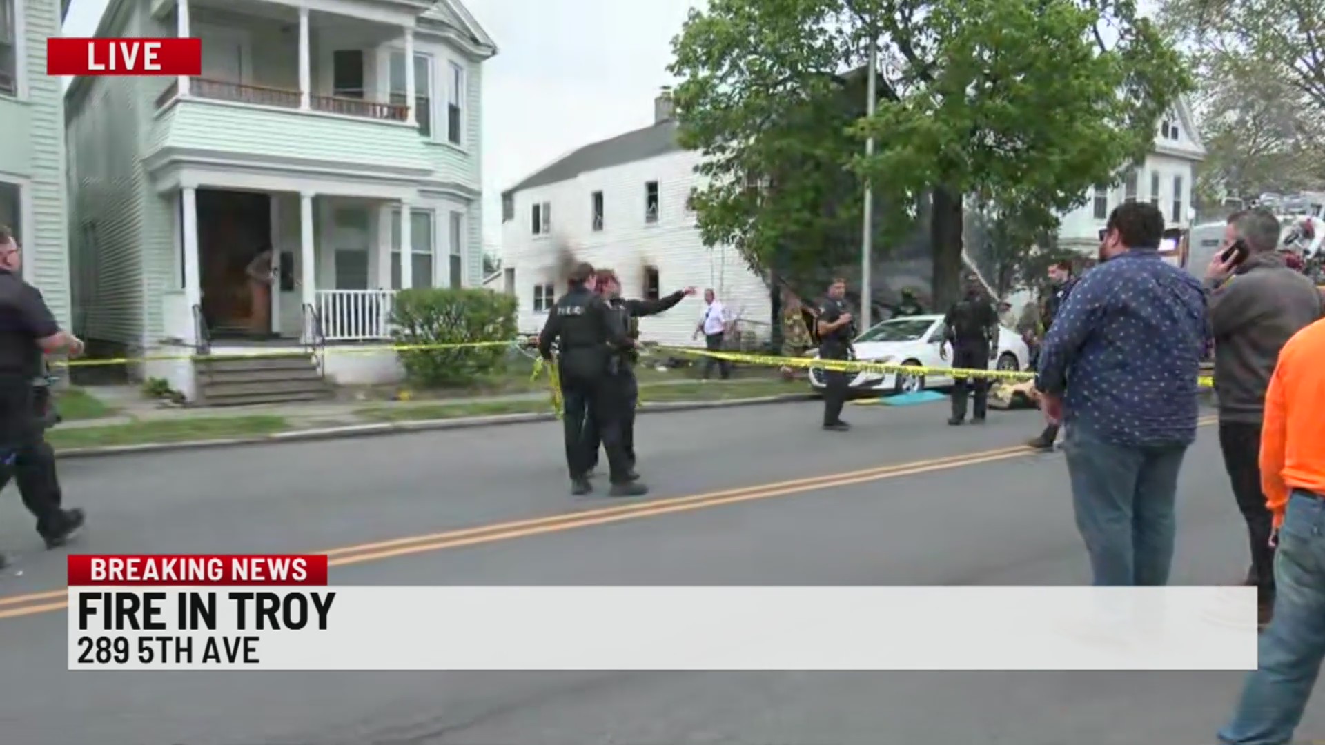 Emergency crews respond to fire on Fifth Avenue in Troy – NEWS10 ABC