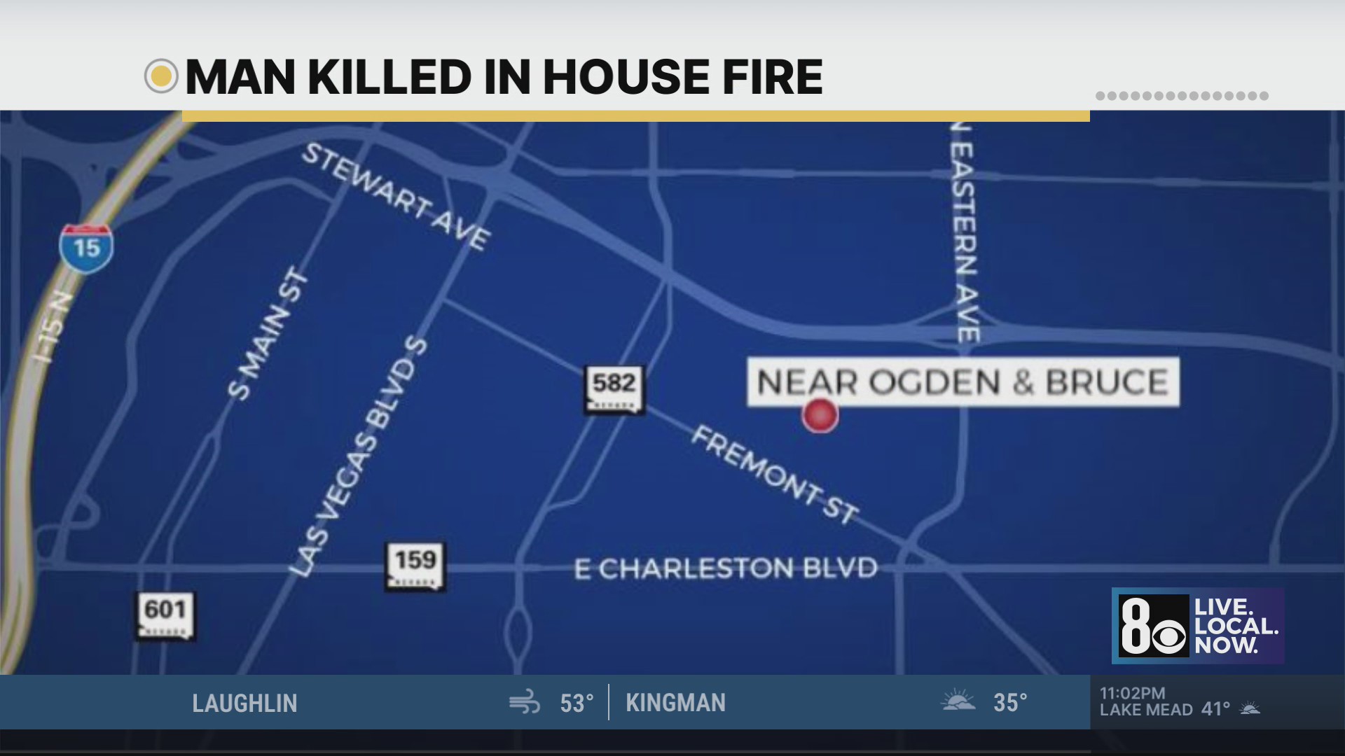North Las Vegas fire leaves 1 dead, others displaced – KLAS