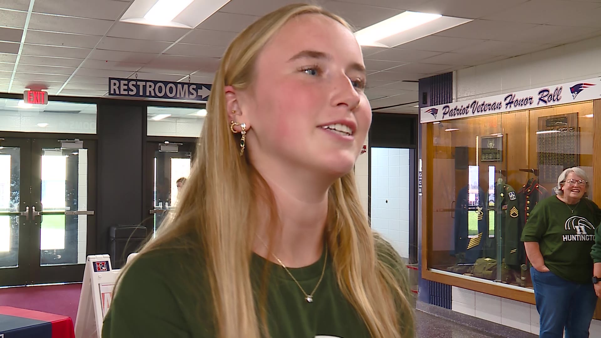 Heritage’s Ava Johnson signing day interview with Huntington University ...
