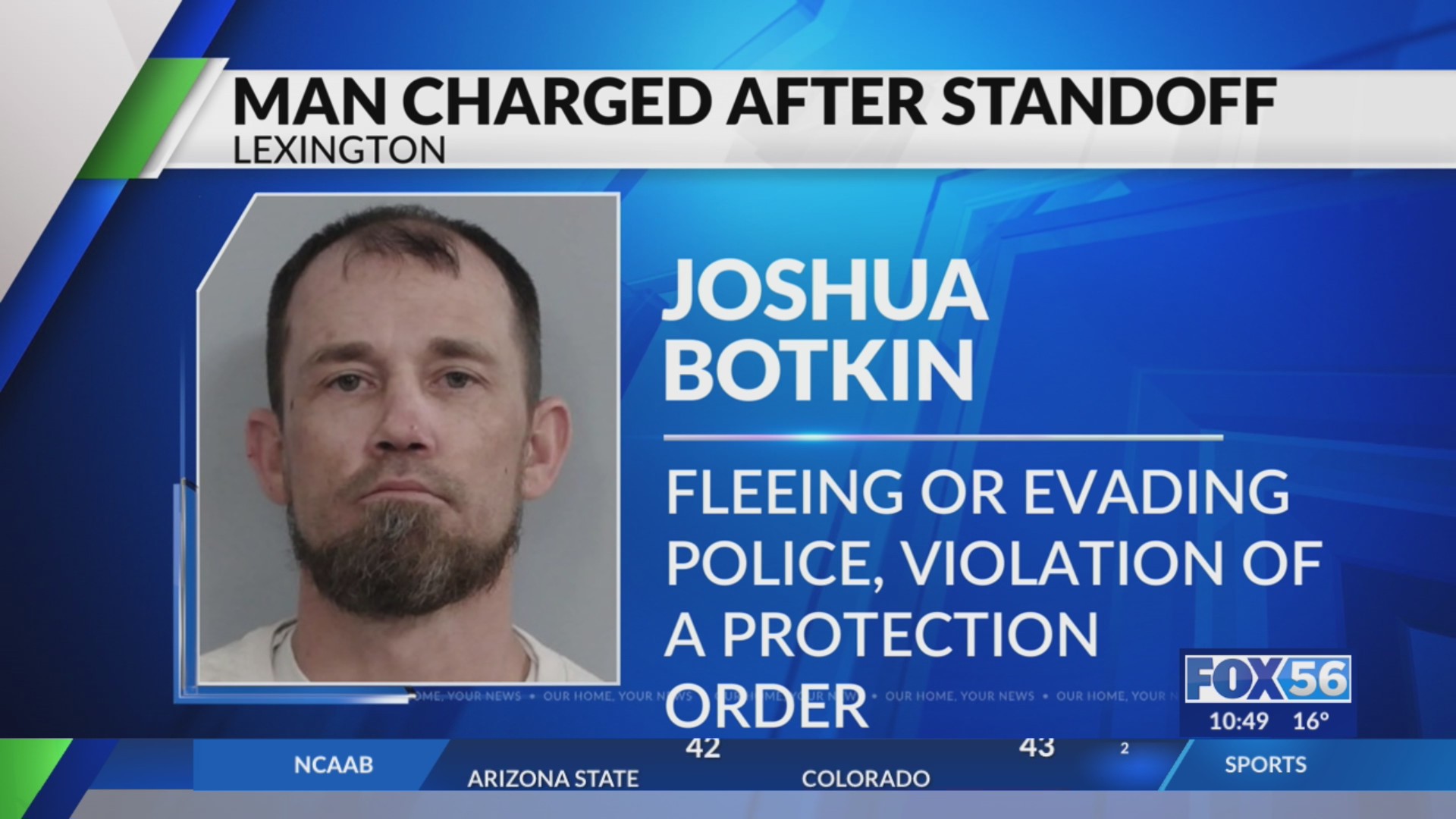 Man wanted by Lexington police taken into custody after refusing to ...