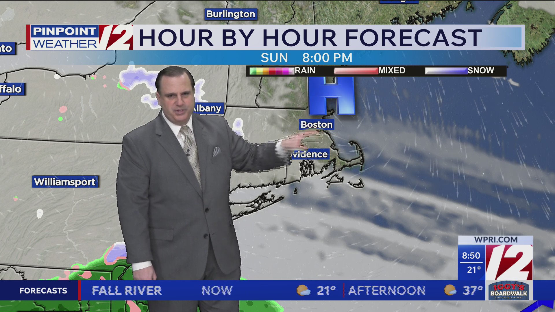 WPRI 12 Weather Forecast for 2/13/26: Cool and dry today; nice weekend ...