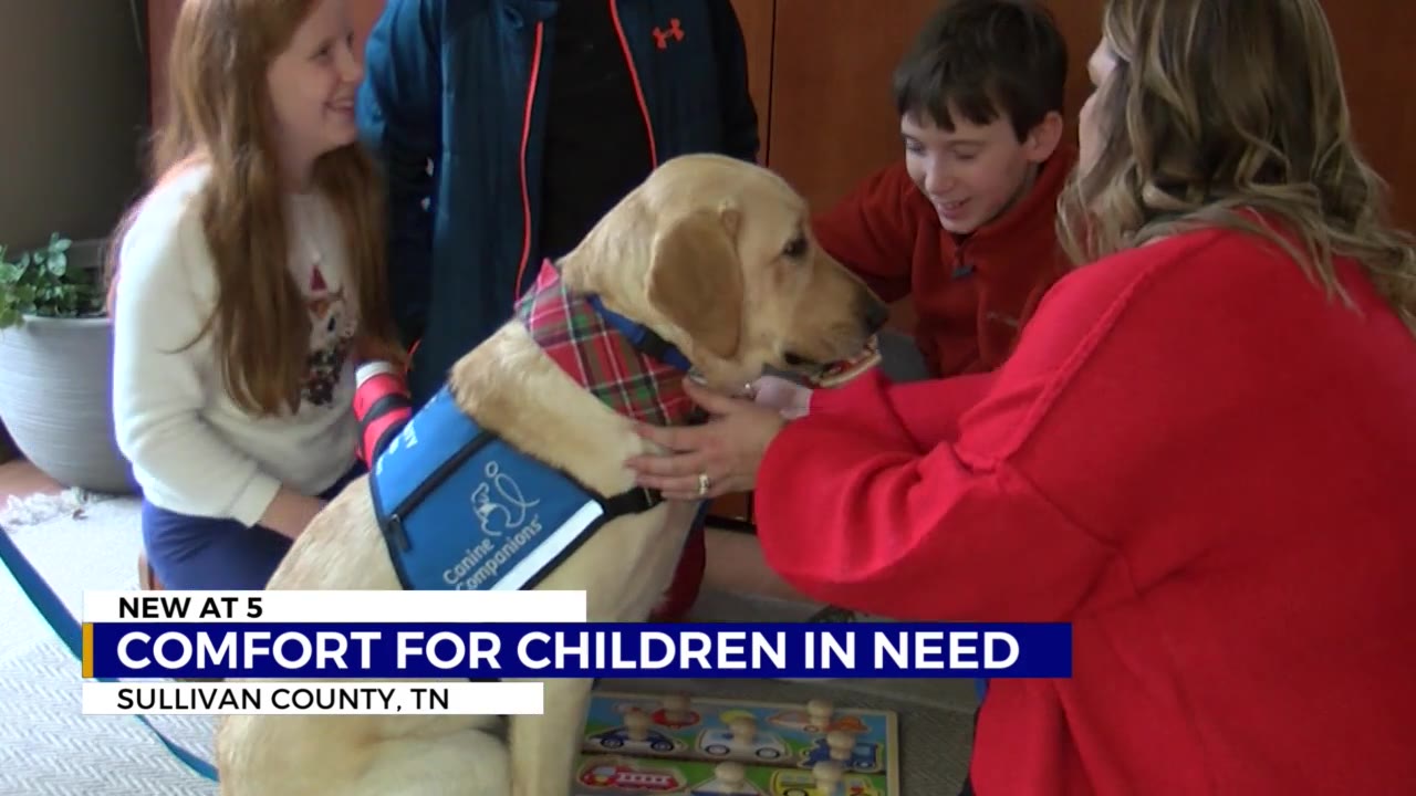 Children’s Advocacy Center introduces new service dog for abuse victims ...