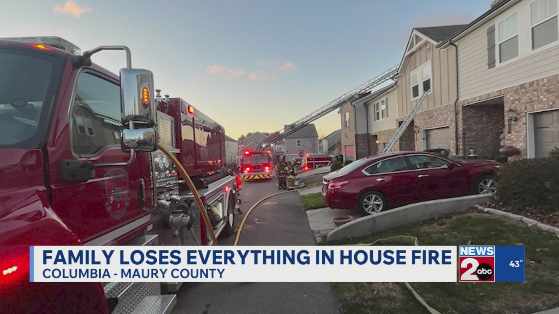Family loses everything in house fire – WKRN News 2