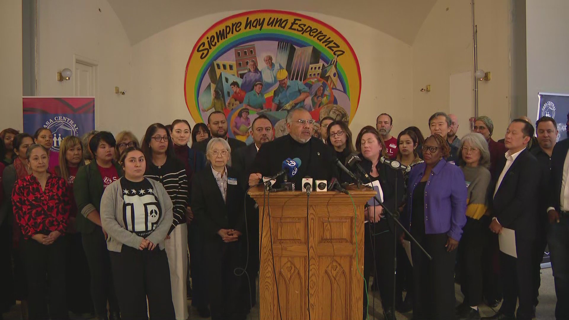 Civil rights organizations call for unity as federal immigration agents ...