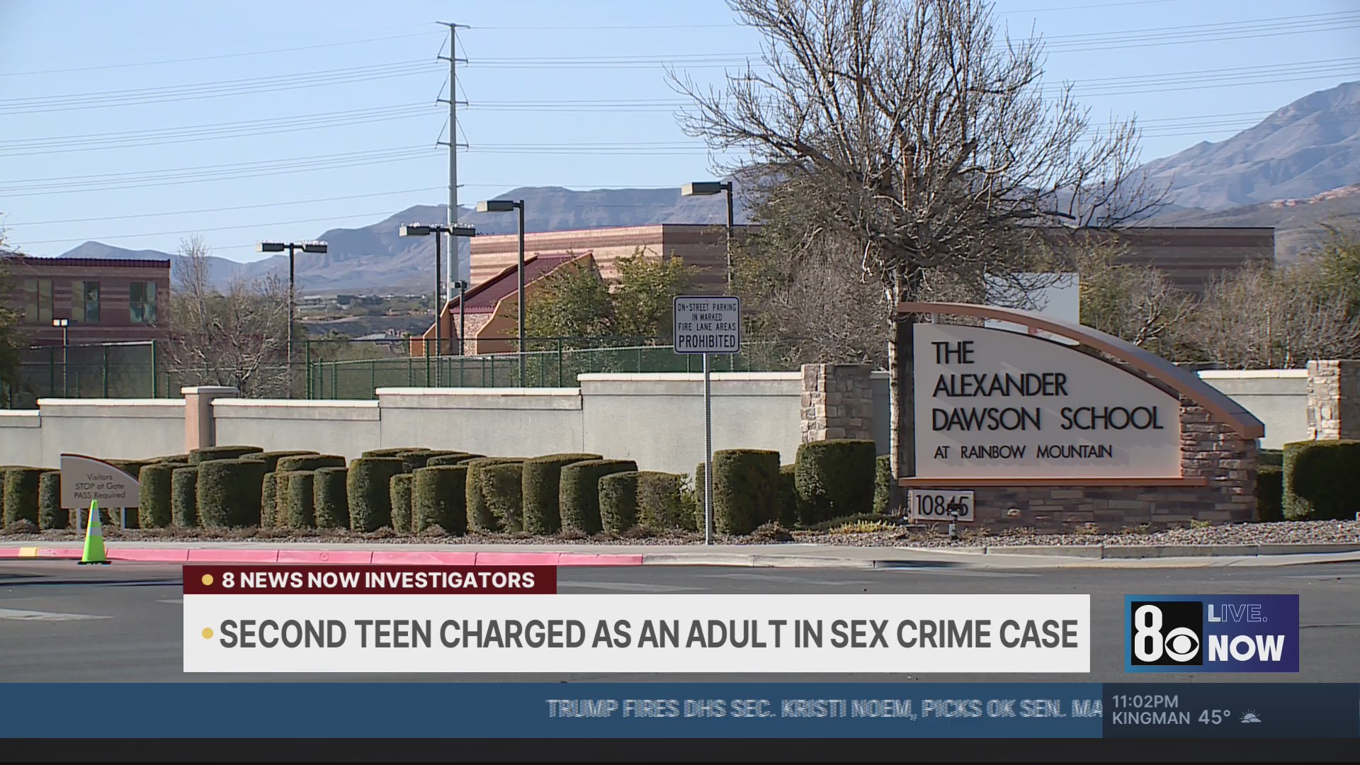2nd Las Vegas teen charged as adult after alleged 'gang rape' by