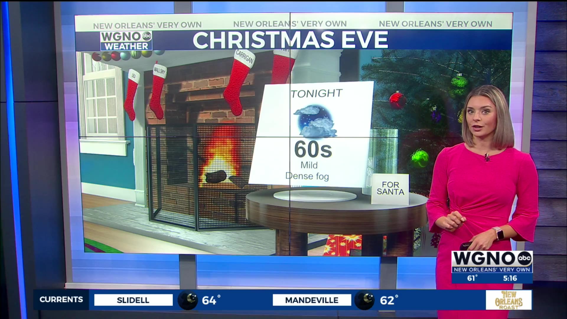 Christmas Eve brings dense fog across the Gulf Coast – WGNO