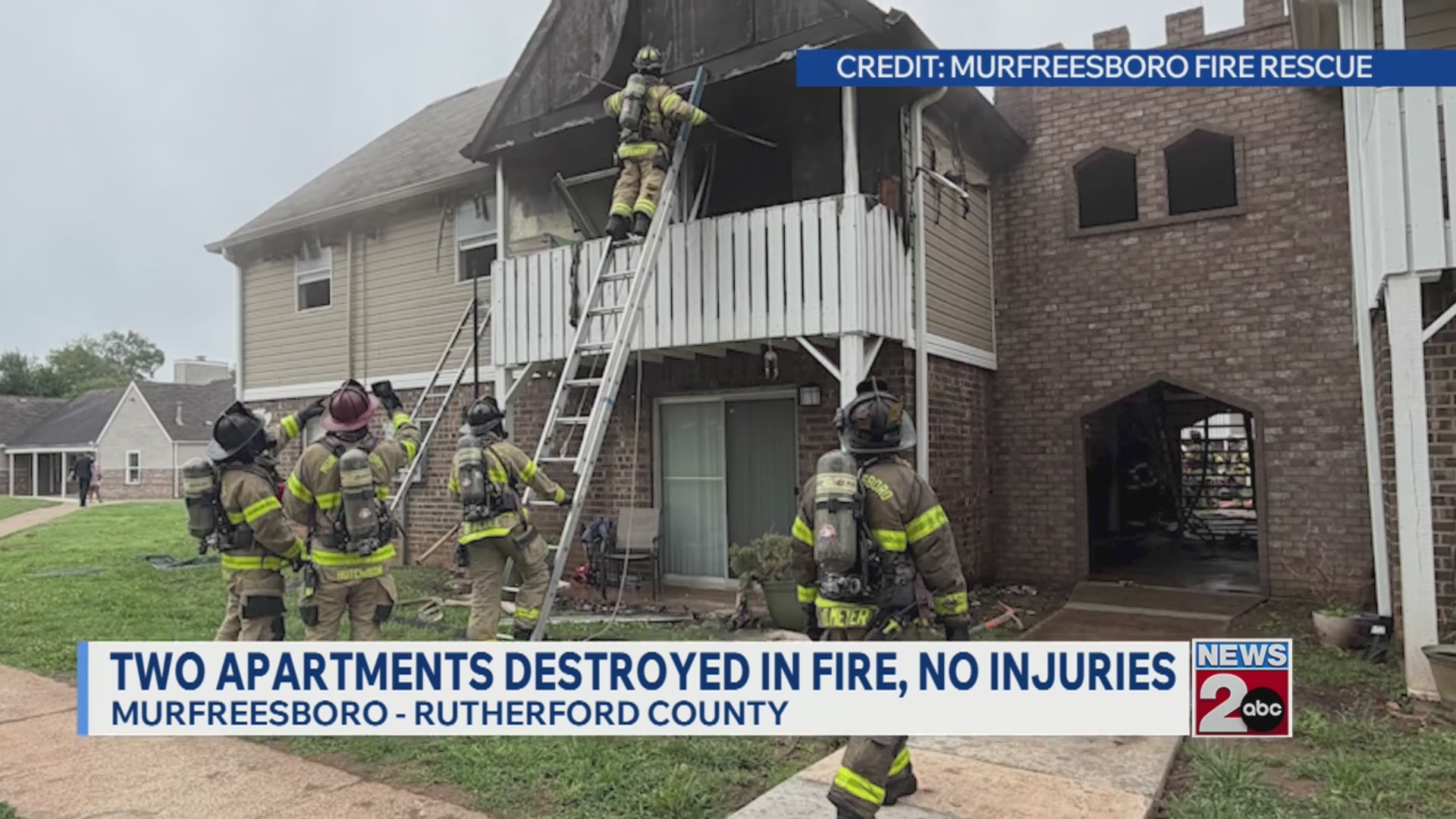 Residents displaced after fire at Murfreesboro apartments – WKRN News 2