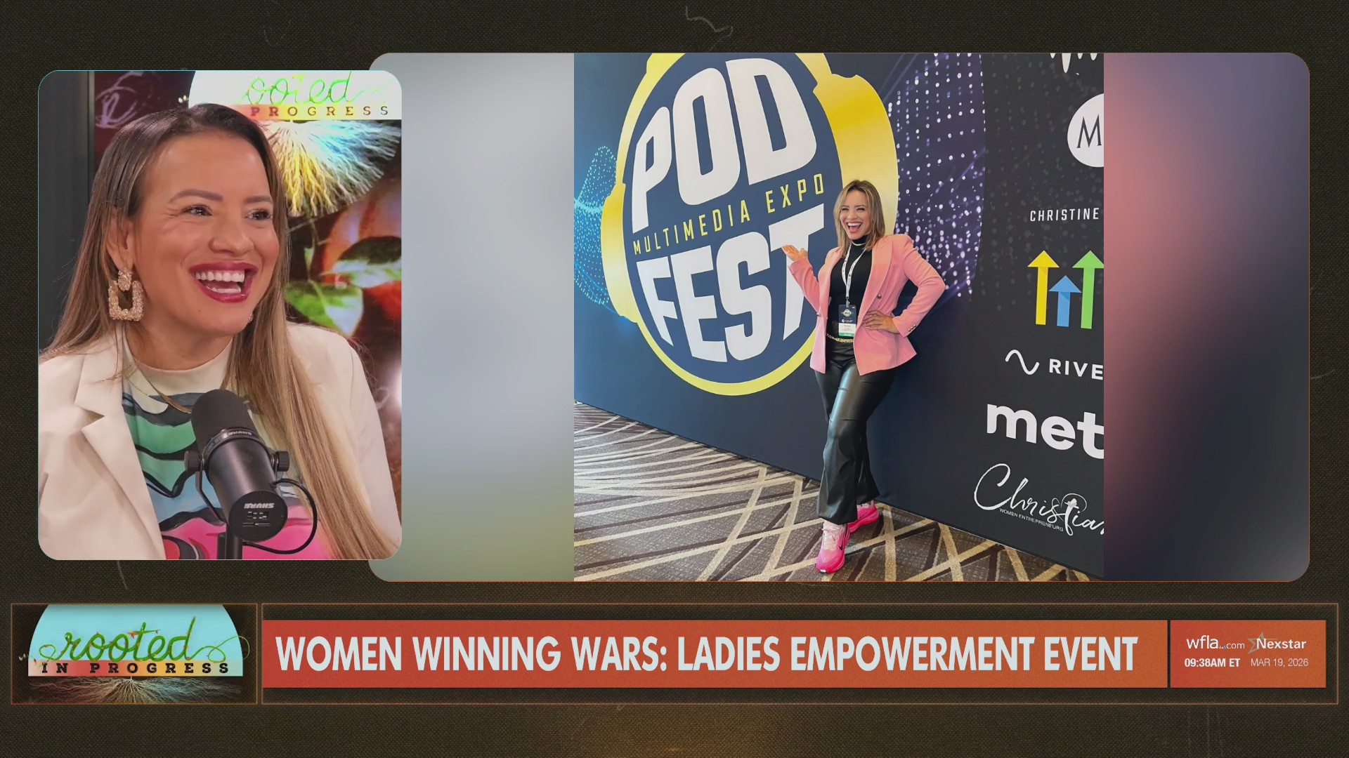 Tampa Entrepreneur Honors Mom's Legacy through Women's Empowerment Event | Rooted in Progress episode artwork